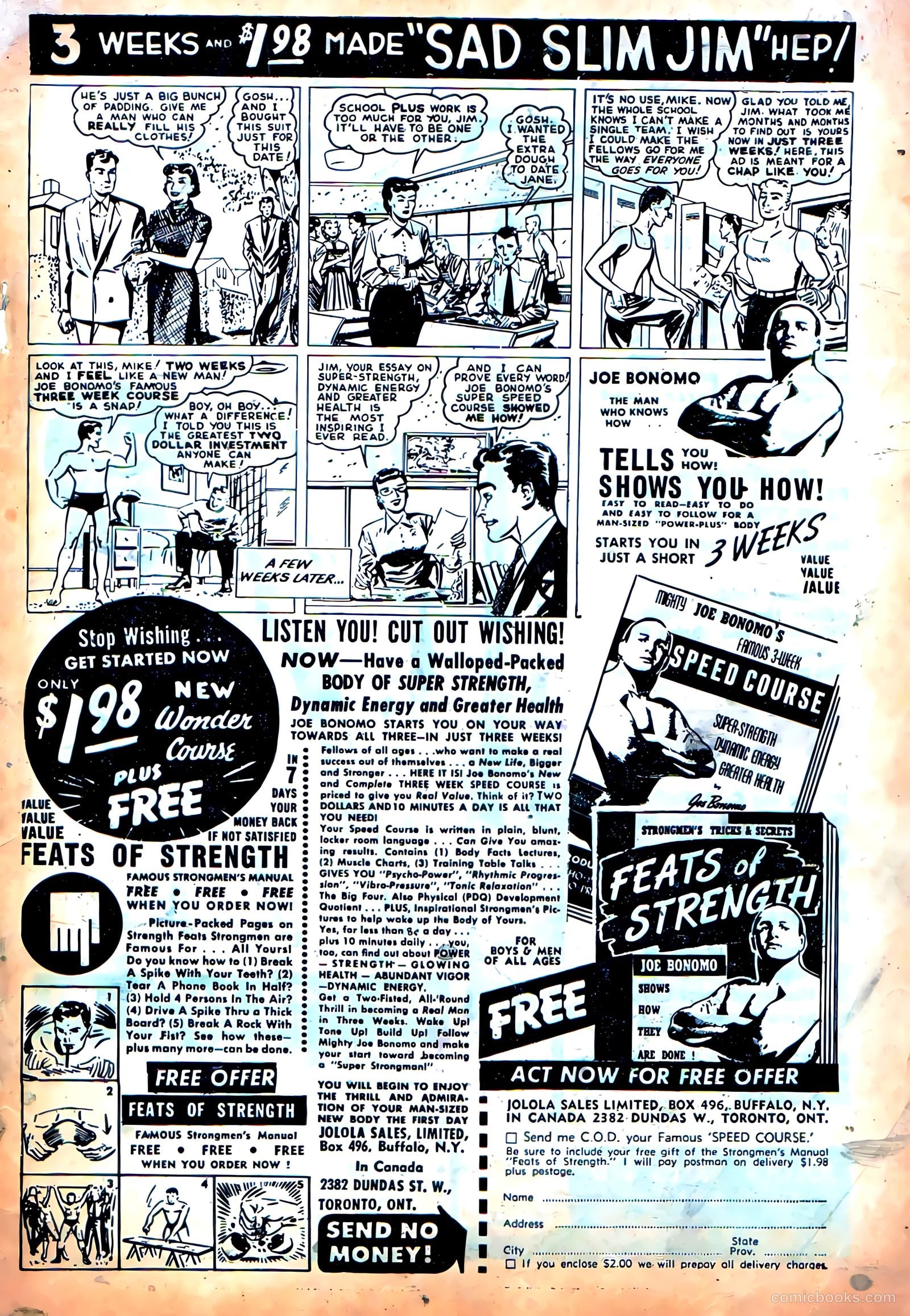 Strange Mysteries #10 (1954) — page 35 of 36