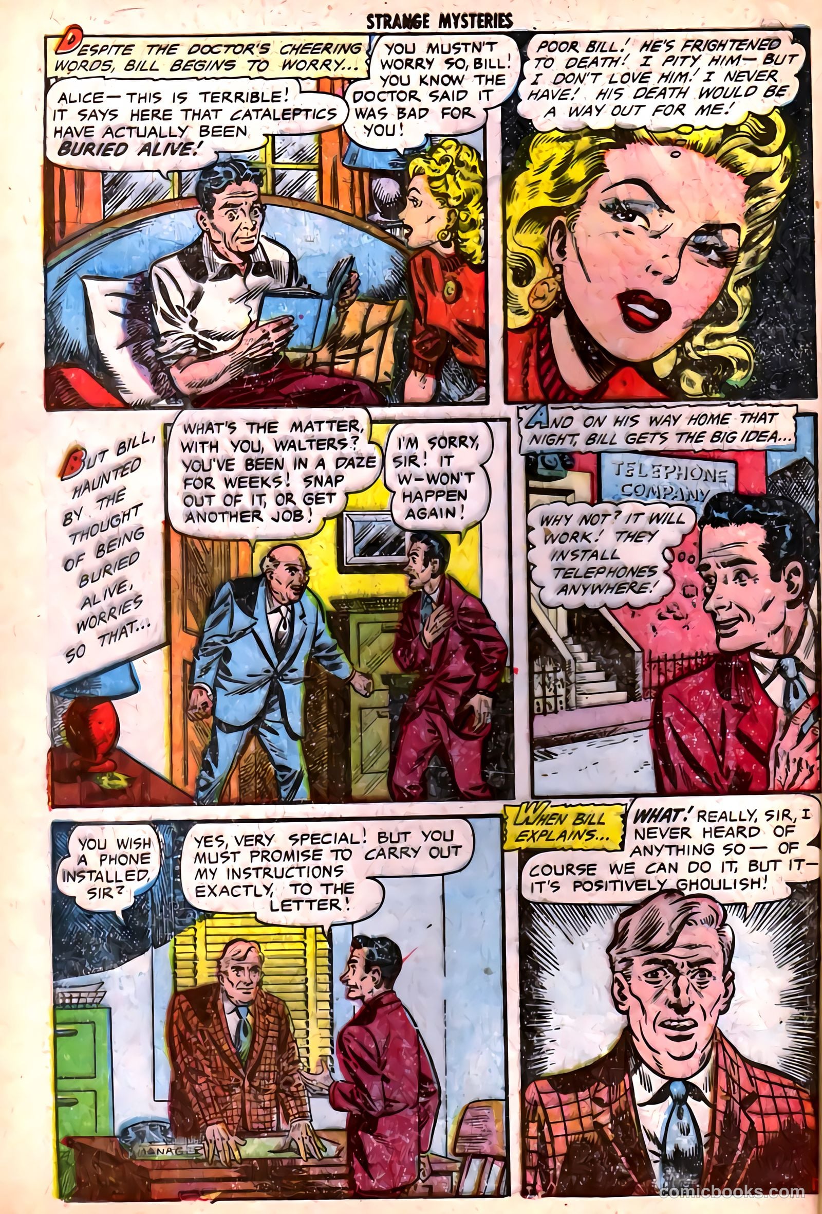 Strange Mysteries #11 (1953) — page 4 of 36