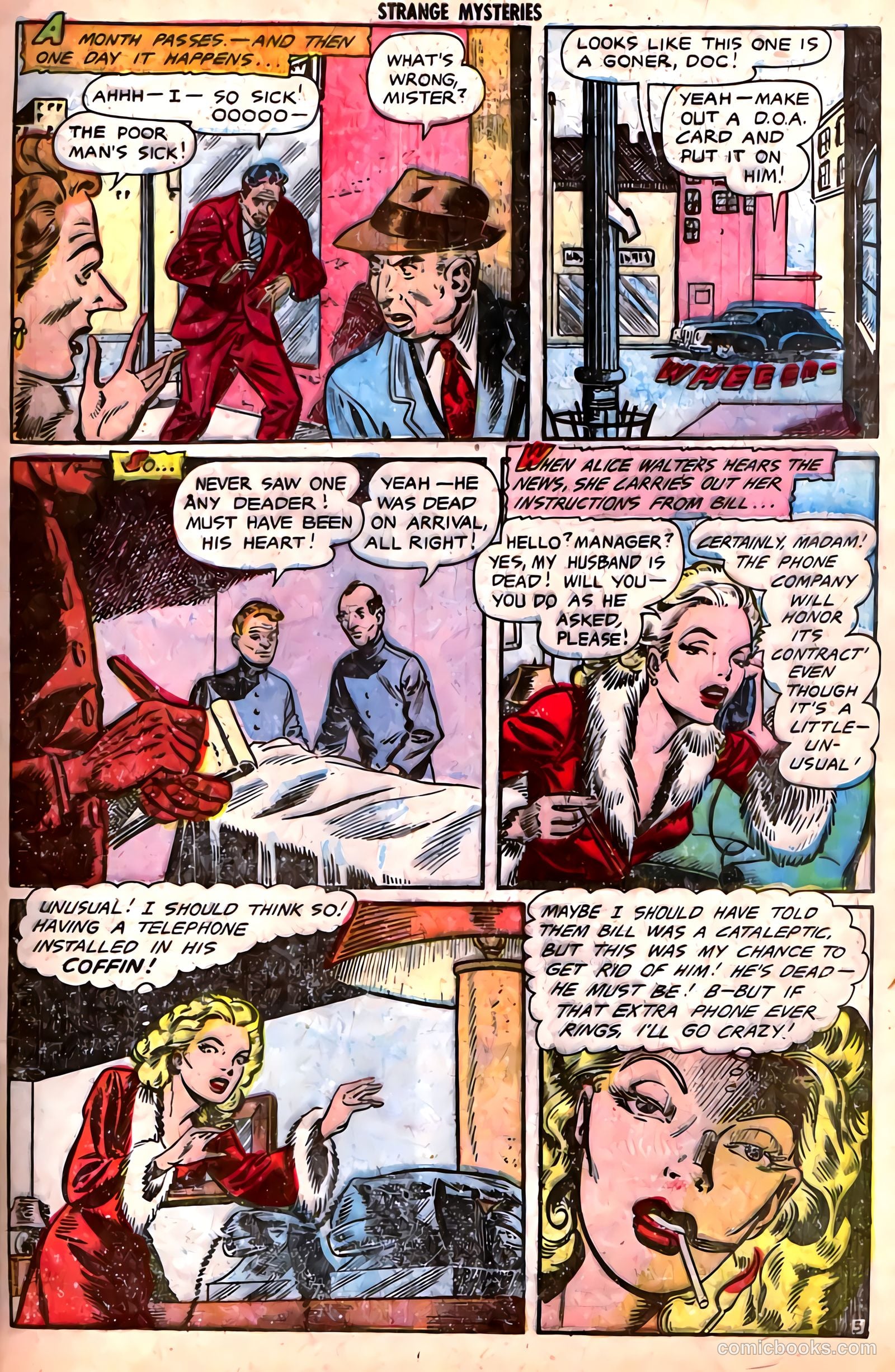 Strange Mysteries #11 (1953) — page 5 of 36