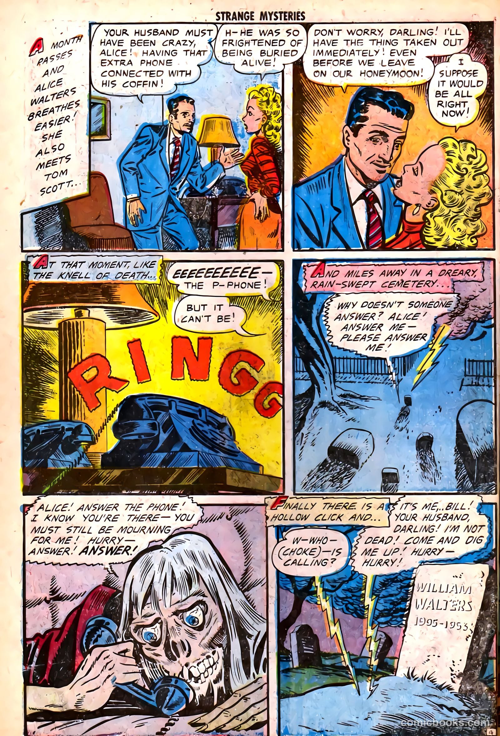 Strange Mysteries #11 (1953) — page 6 of 36