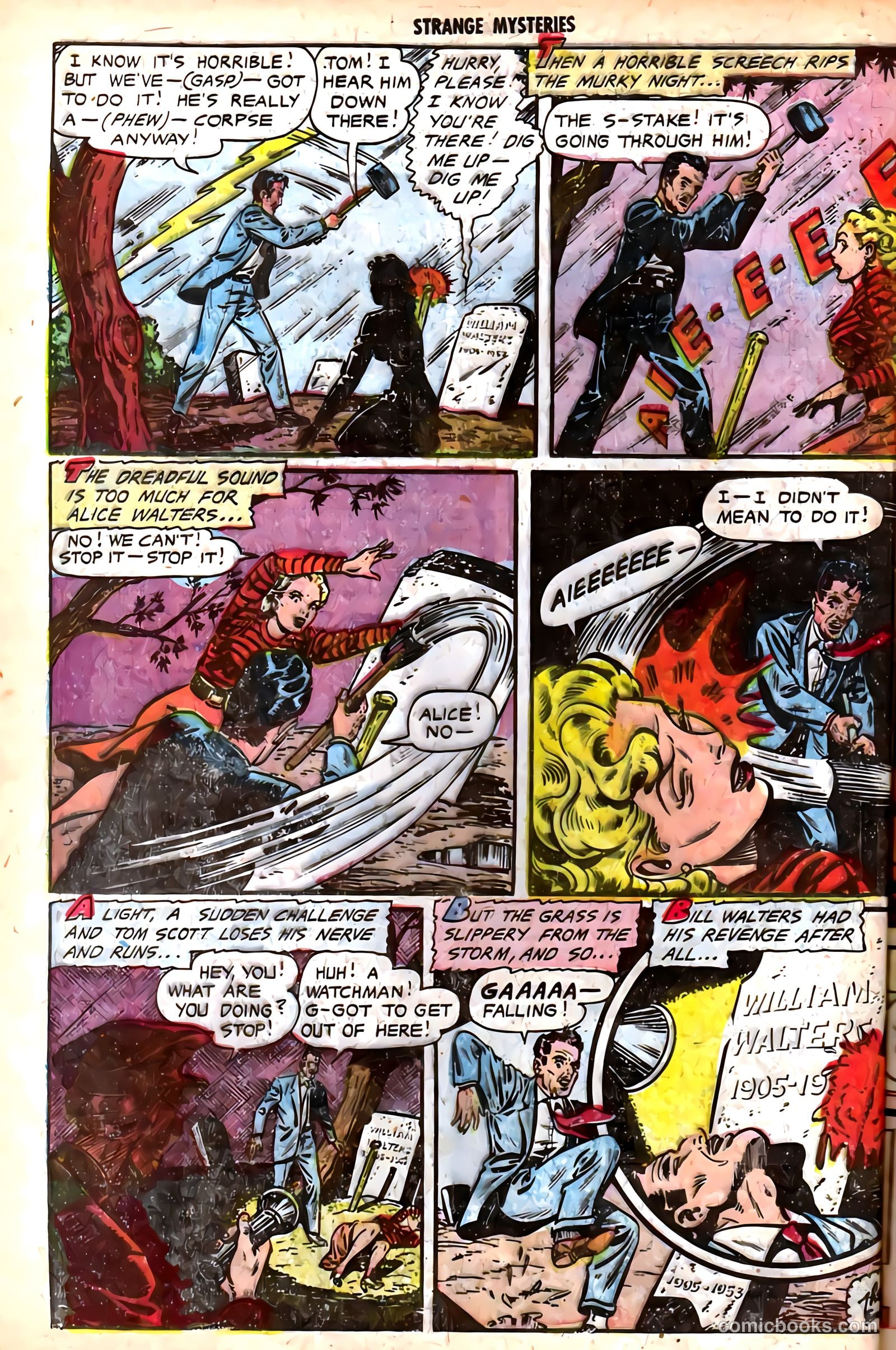 Strange Mysteries #11 (1953) — page 8 of 36