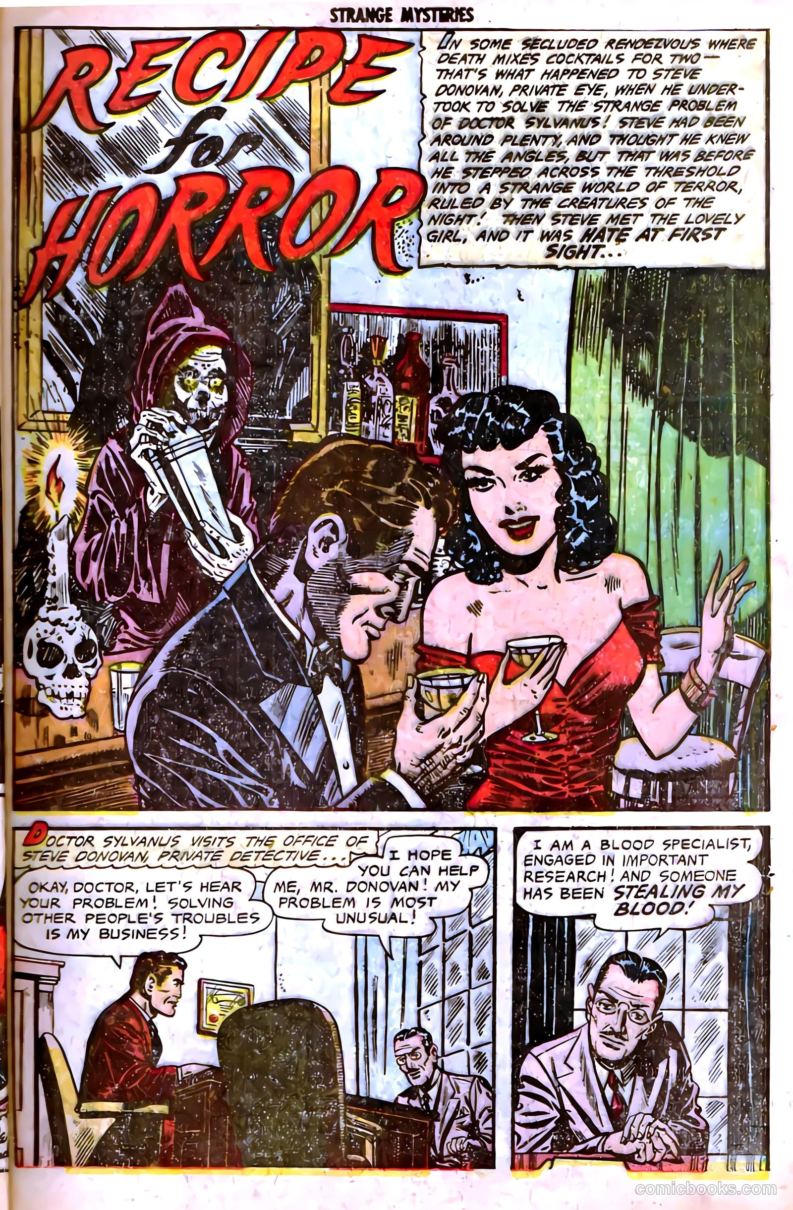 Strange Mysteries #11 (1953) — page 9 of 36