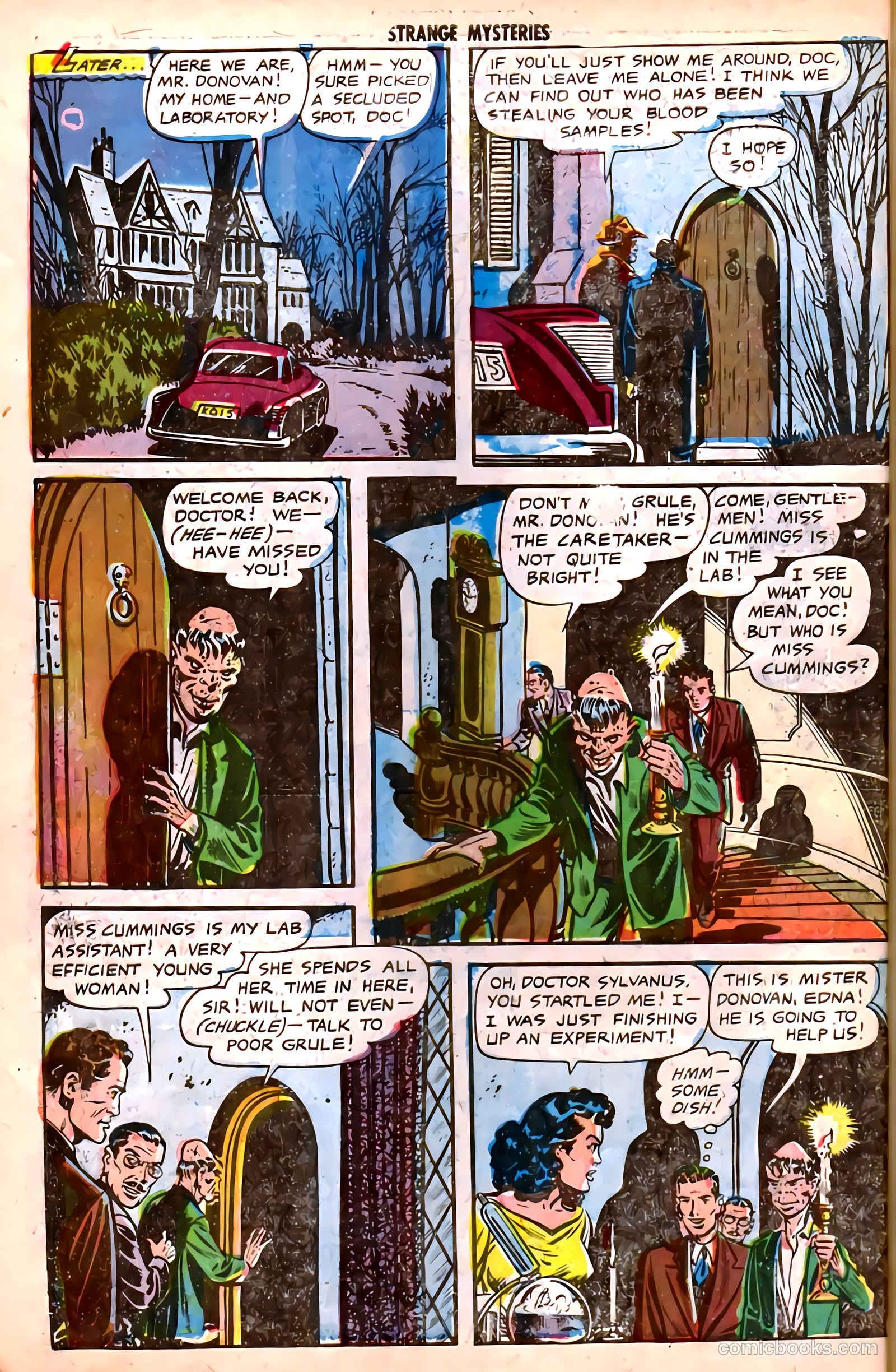 Strange Mysteries #11 (1953) — page 10 of 36