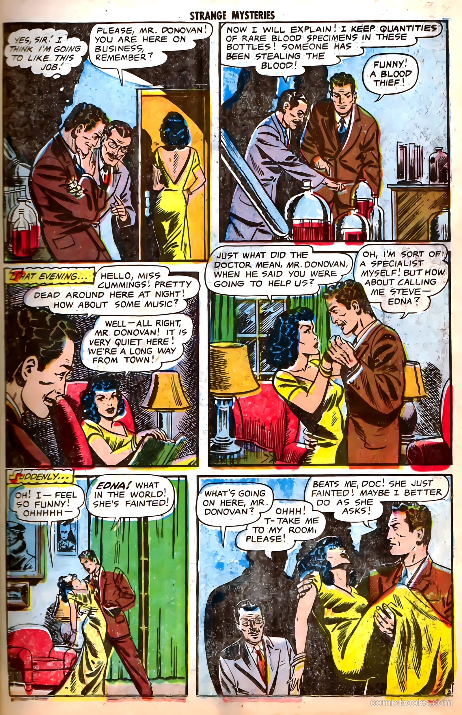 Strange Mysteries #11 (1953) — page 11 of 36