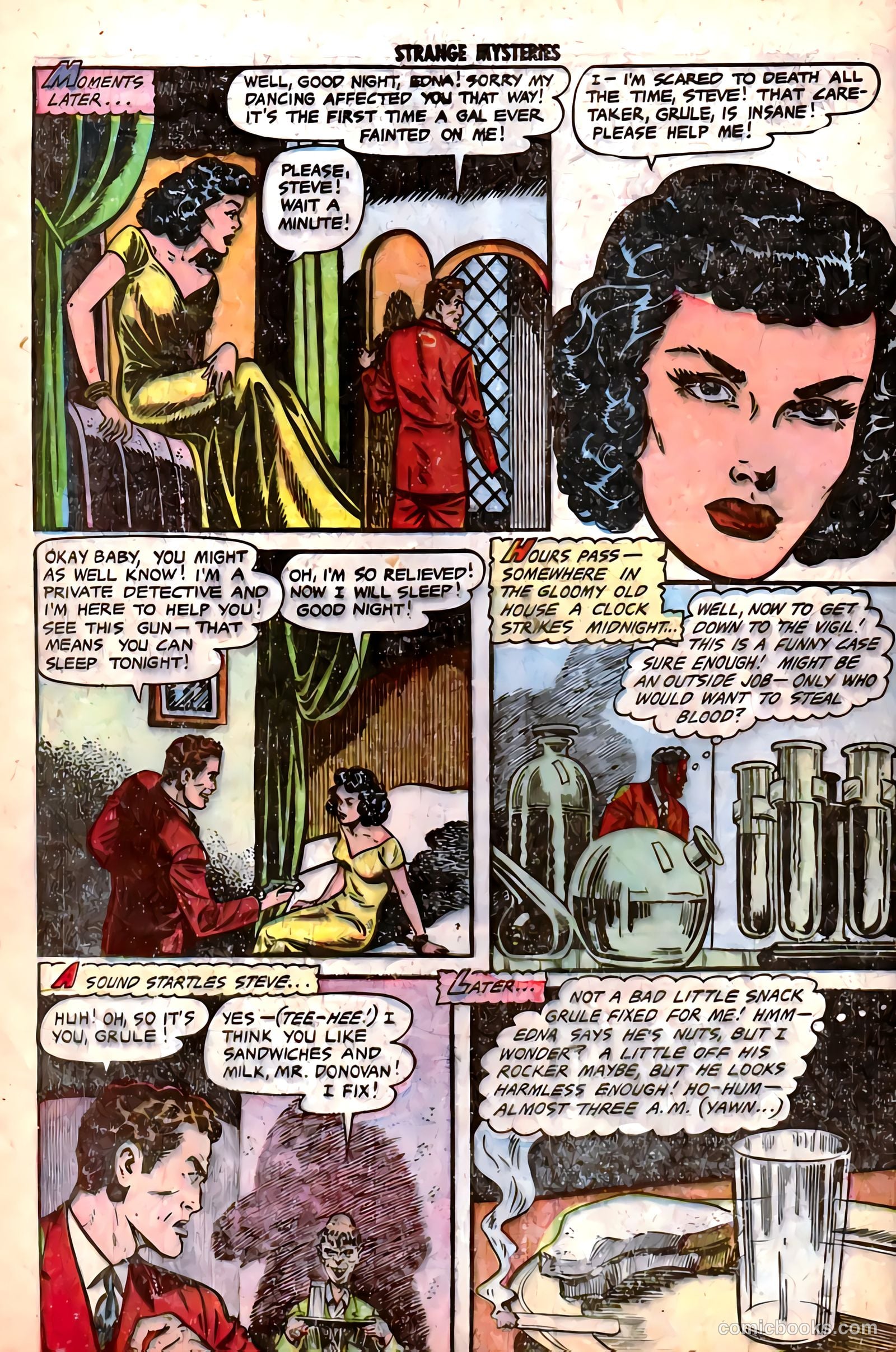 Strange Mysteries #11 (1953) — page 12 of 36