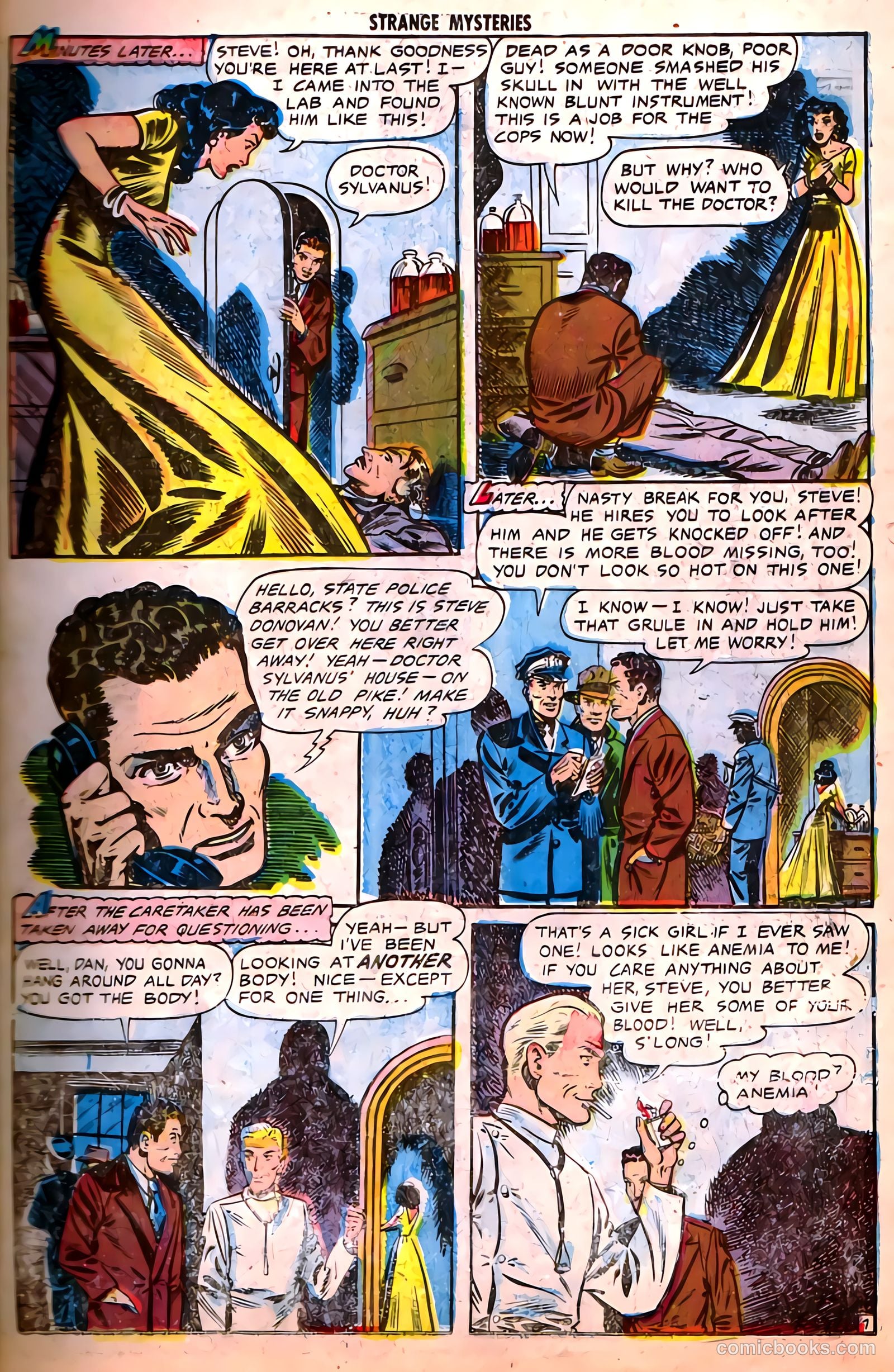 Strange Mysteries #11 (1953) — page 15 of 36