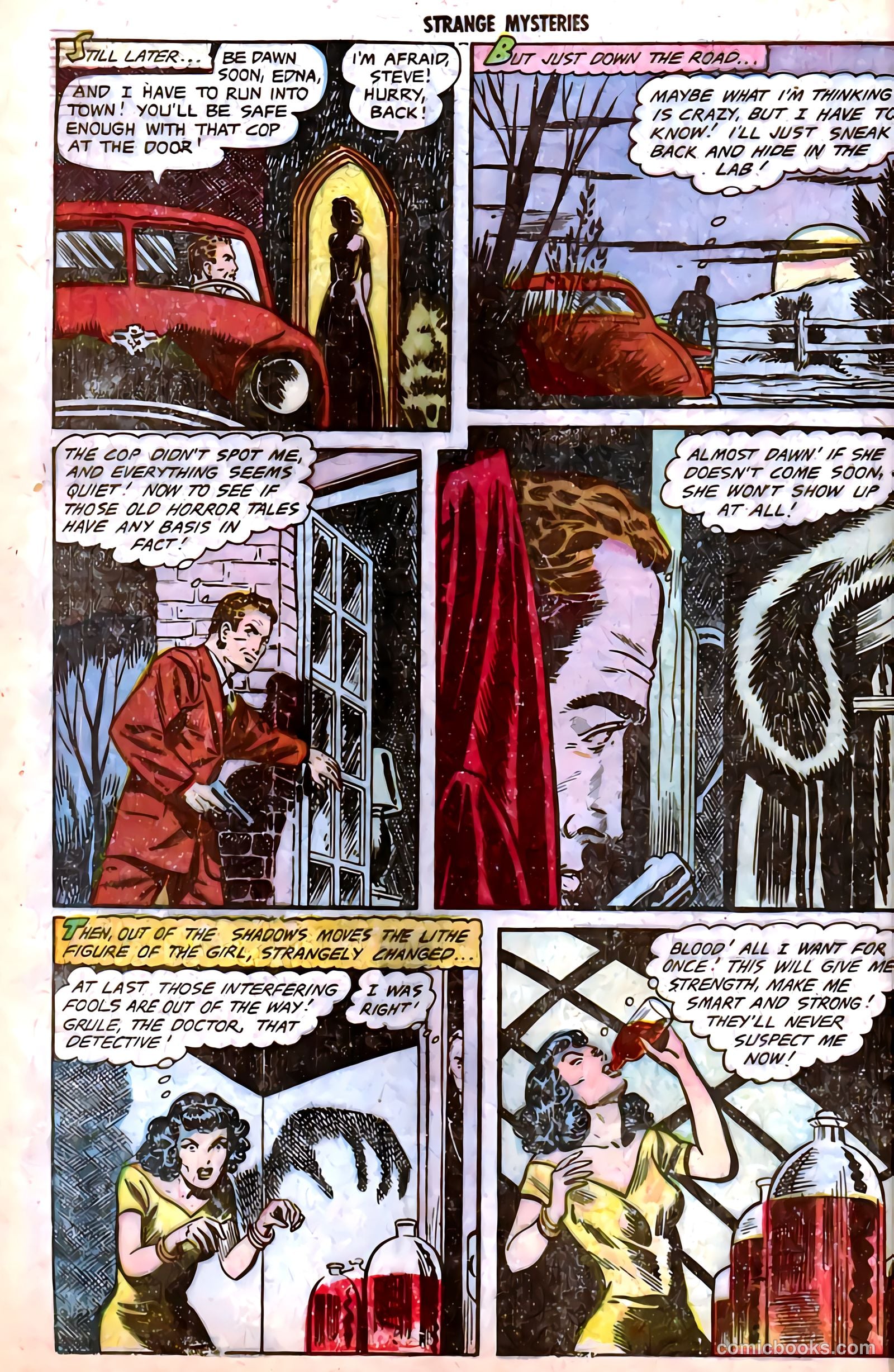 Strange Mysteries #11 (1953) — page 16 of 36