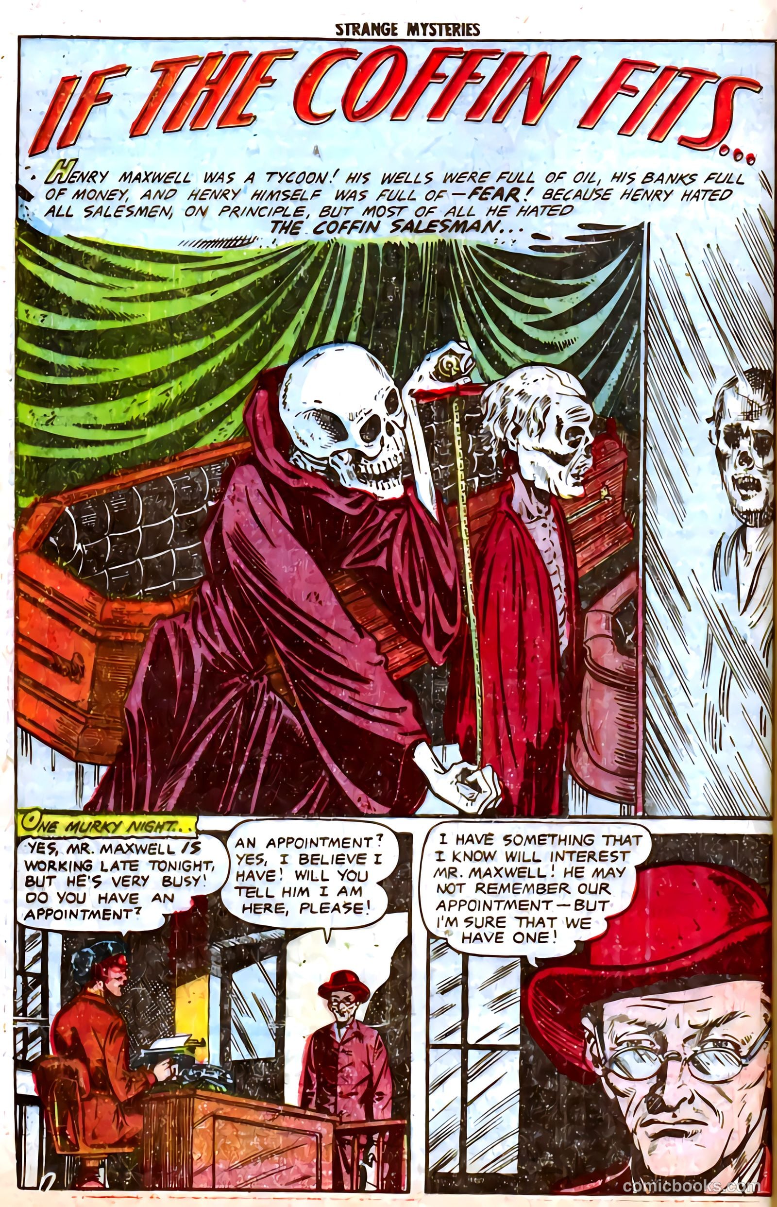 Strange Mysteries #11 (1953) — page 20 of 36