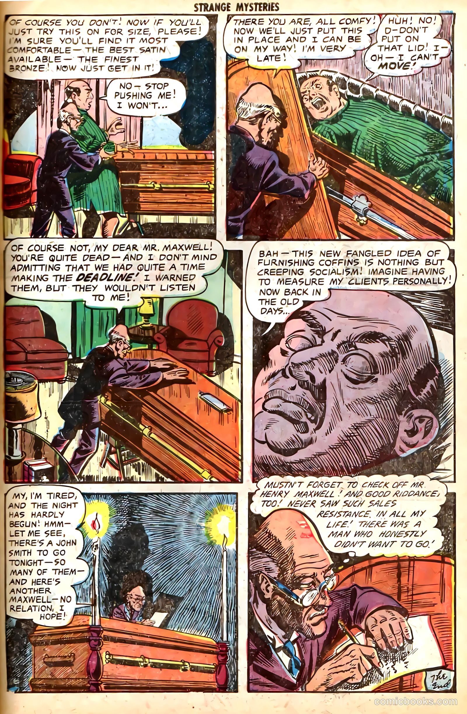 Strange Mysteries #11 (1953) — page 27 of 36