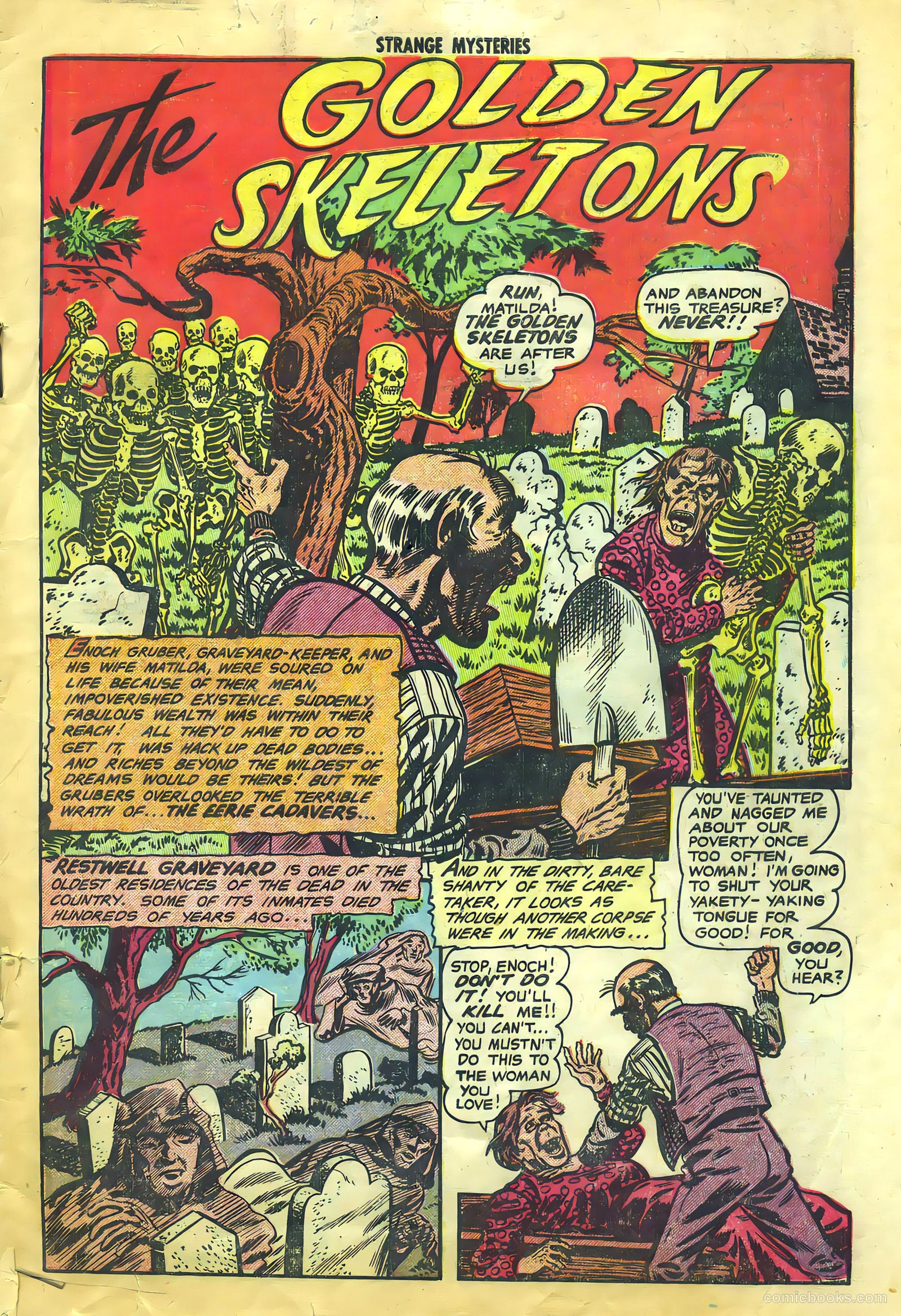 Strange Mysteries #12 (1953) — page 2 of 33