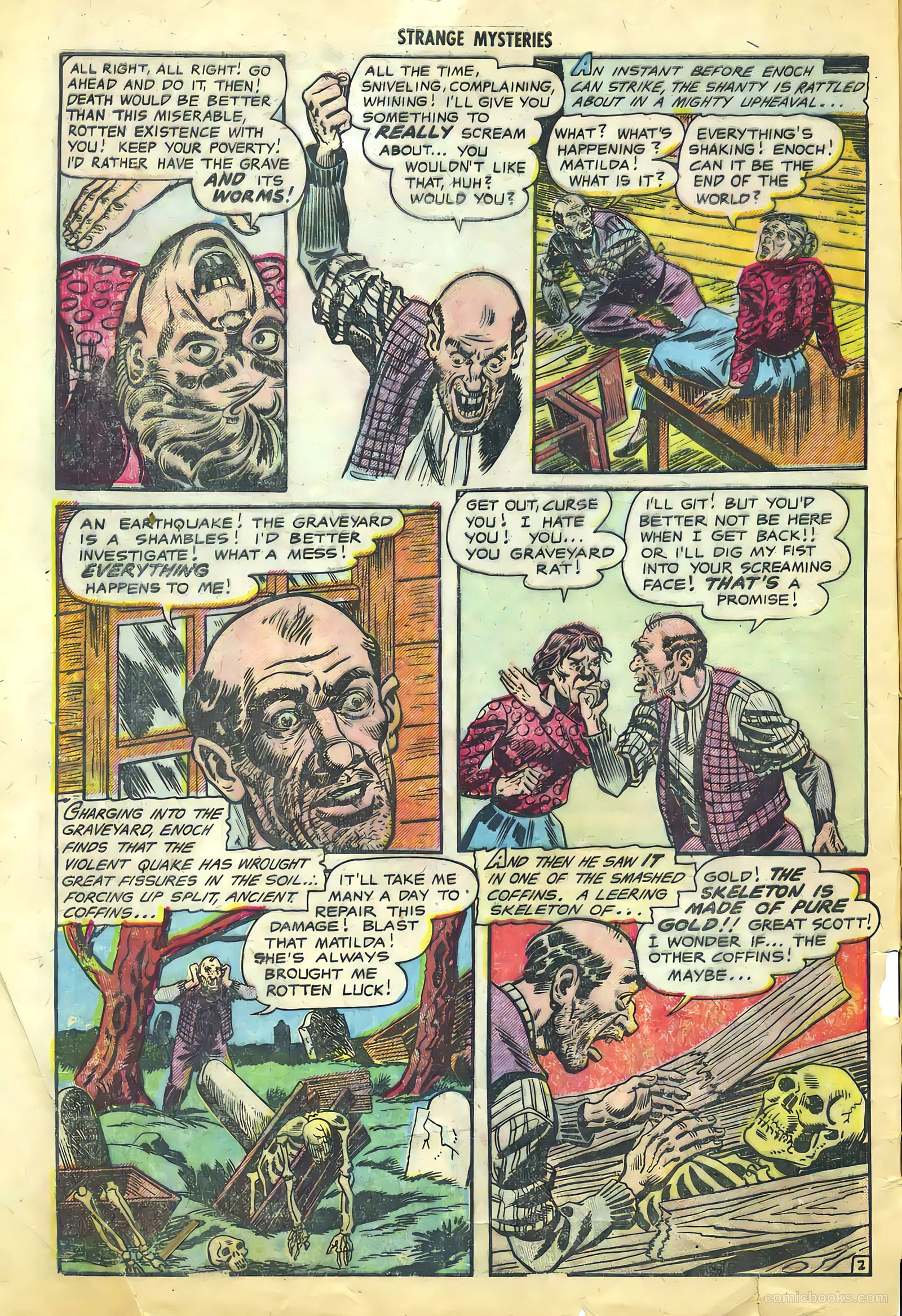 Strange Mysteries #12 (1953) — page 3 of 33