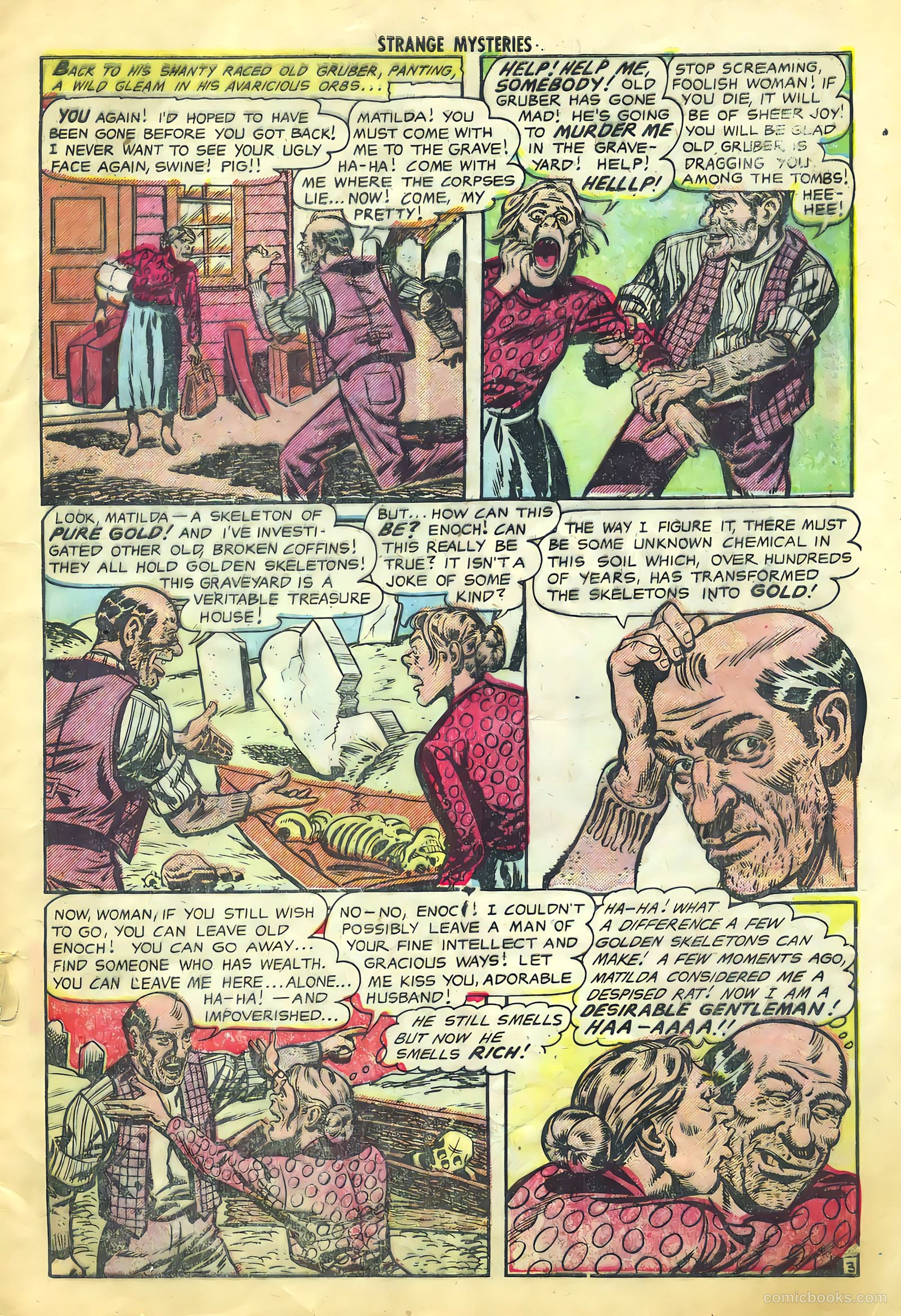 Strange Mysteries #12 (1953) — page 4 of 33