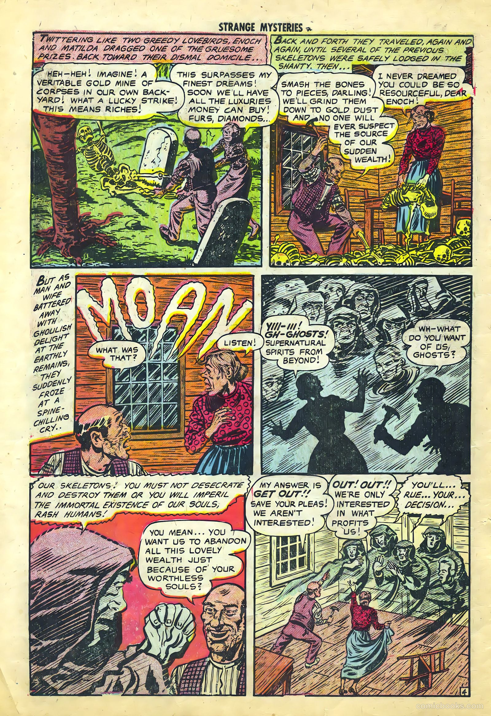 Strange Mysteries #12 (1953) — page 5 of 33