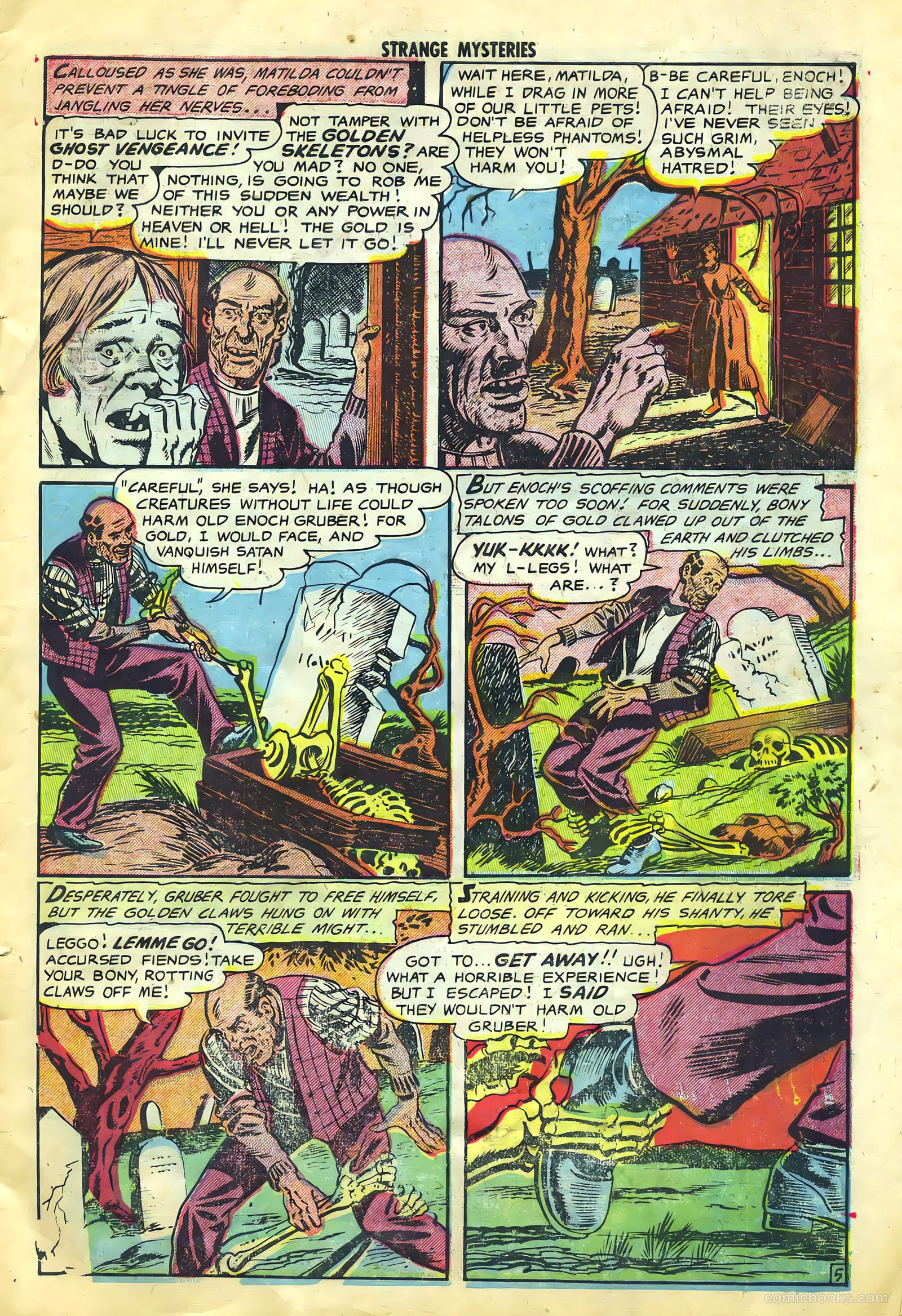 Strange Mysteries #12 (1953) — page 6 of 33