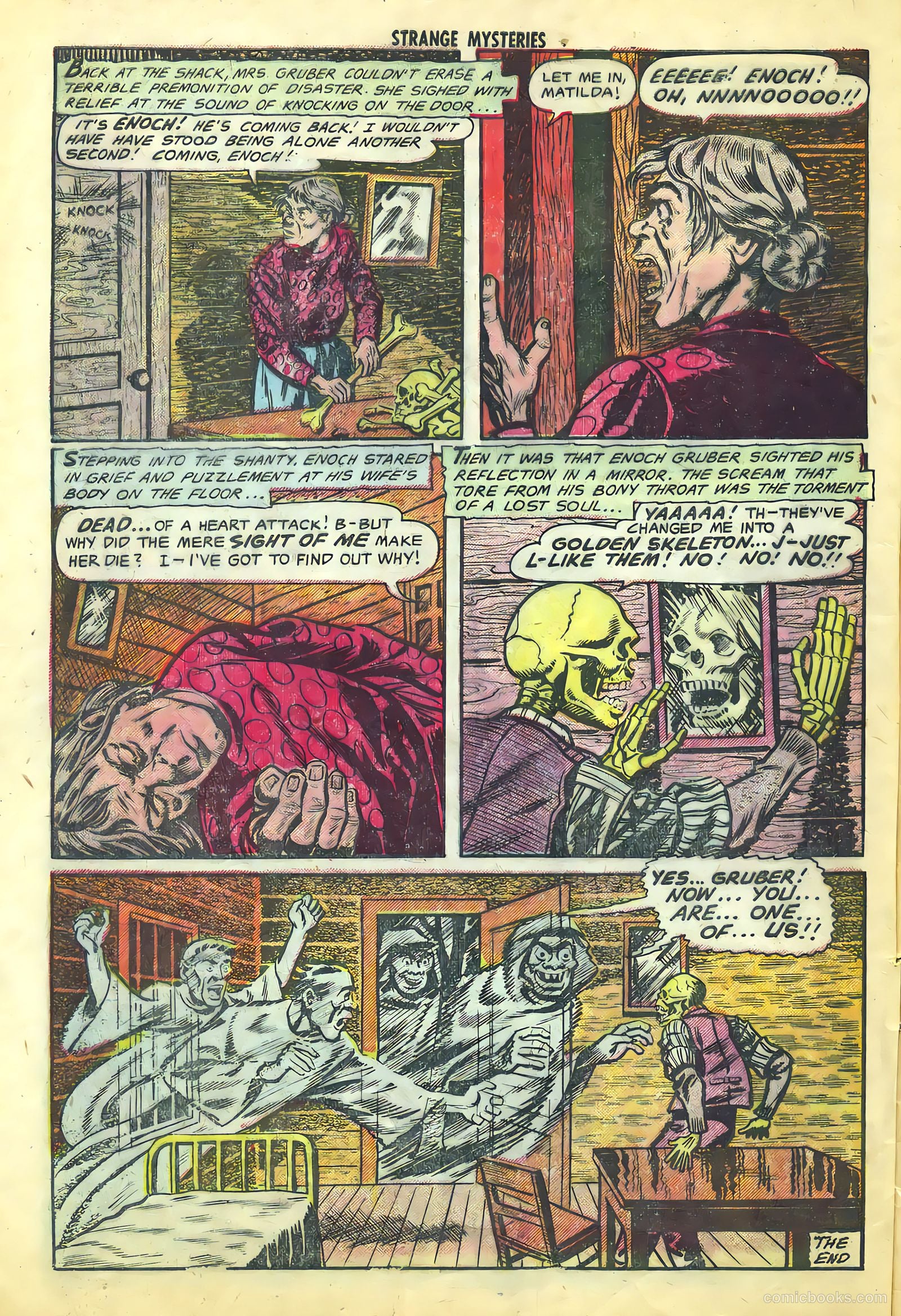 Strange Mysteries #12 (1953) — page 7 of 33