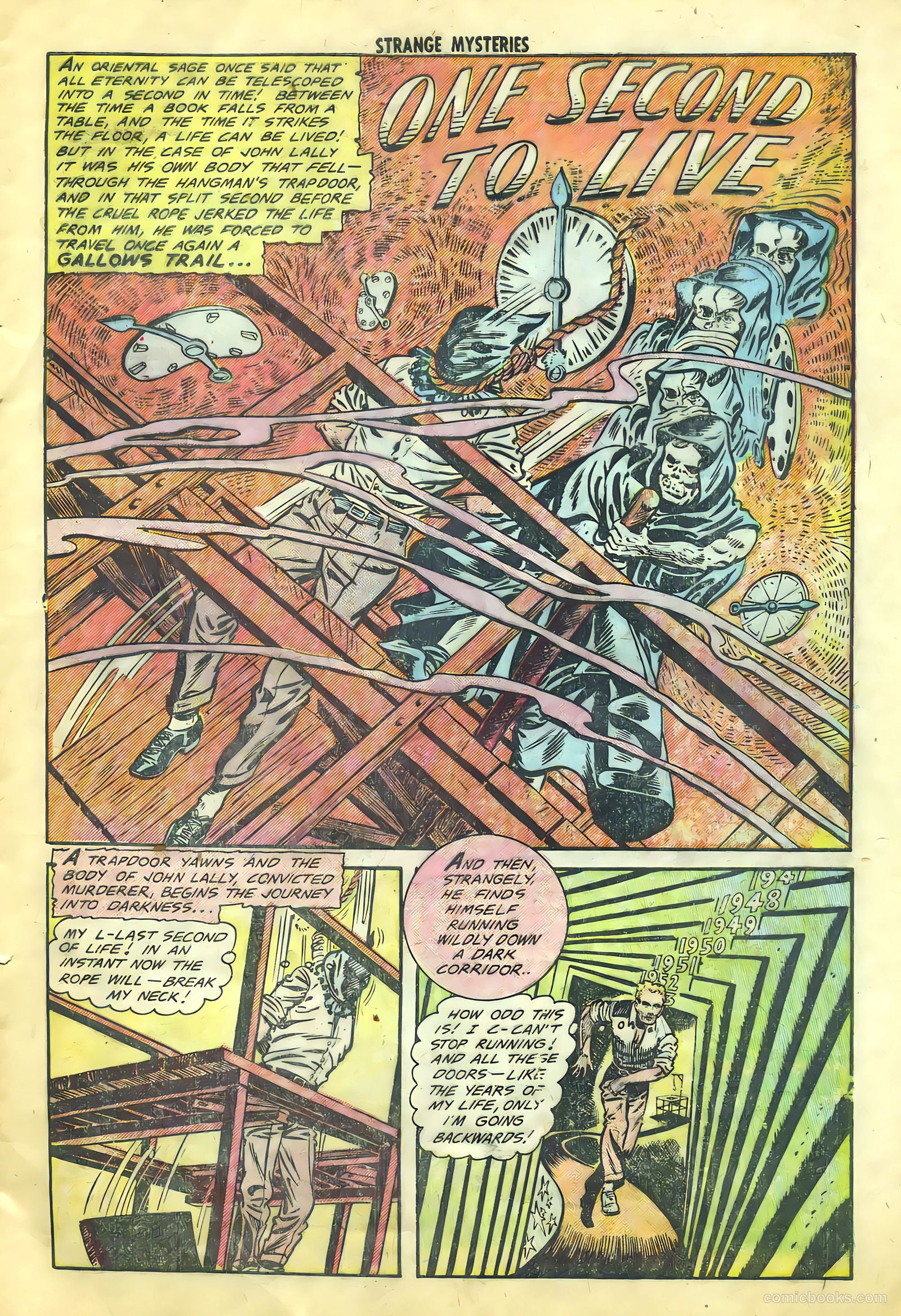 Strange Mysteries #12 (1953) — page 8 of 33