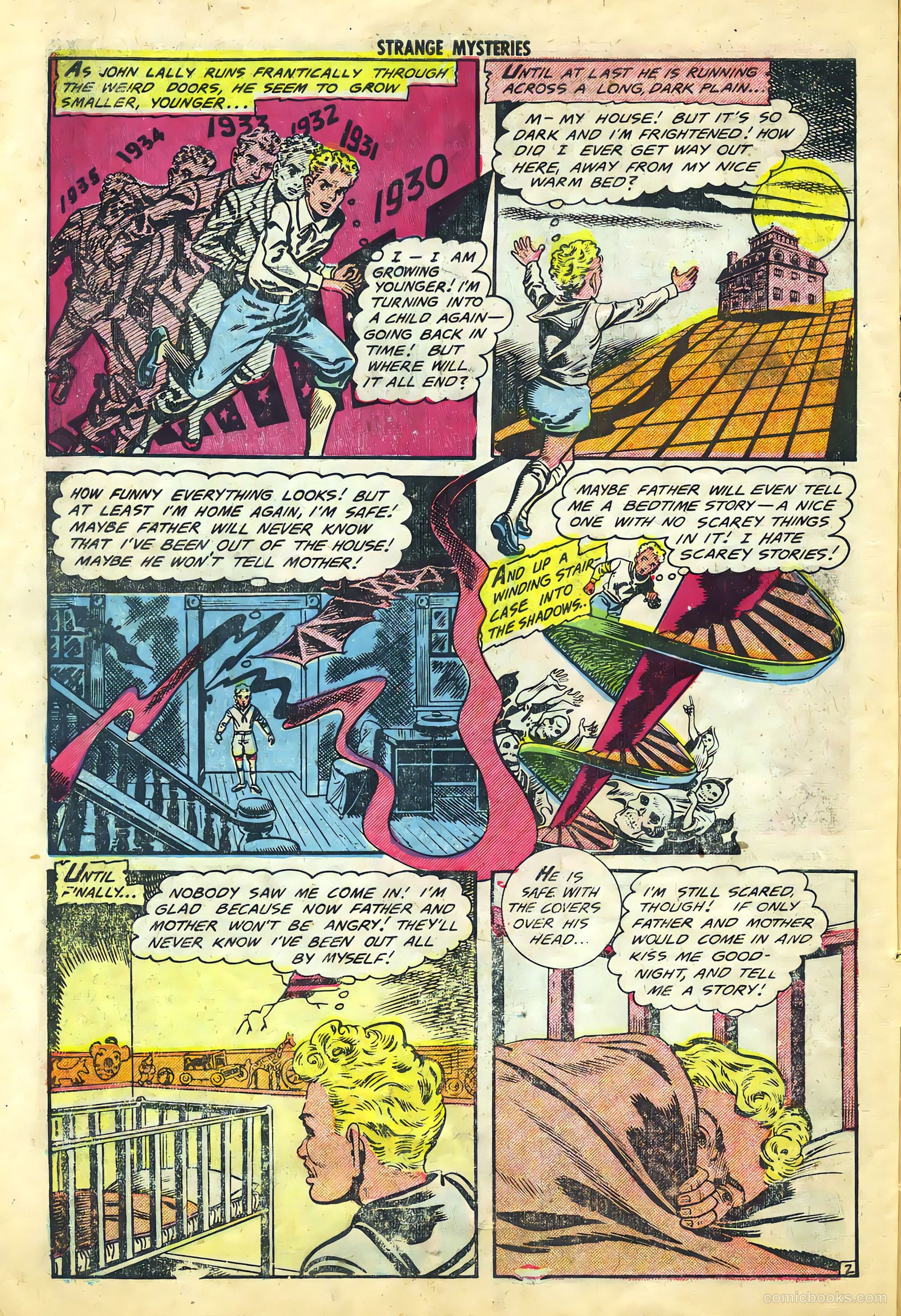 Strange Mysteries #12 (1953) — page 9 of 33