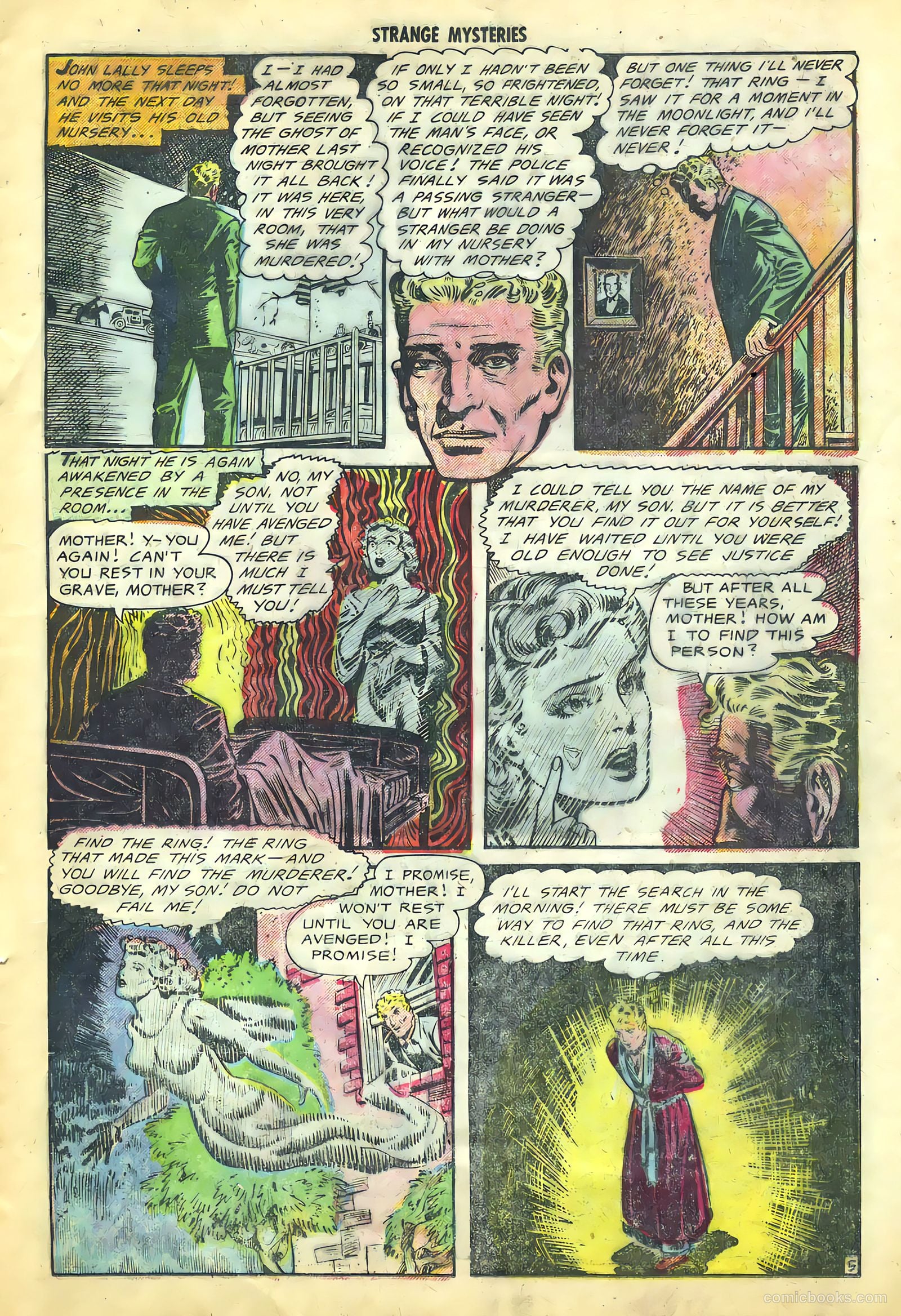 Strange Mysteries #12 (1953) — page 12 of 33