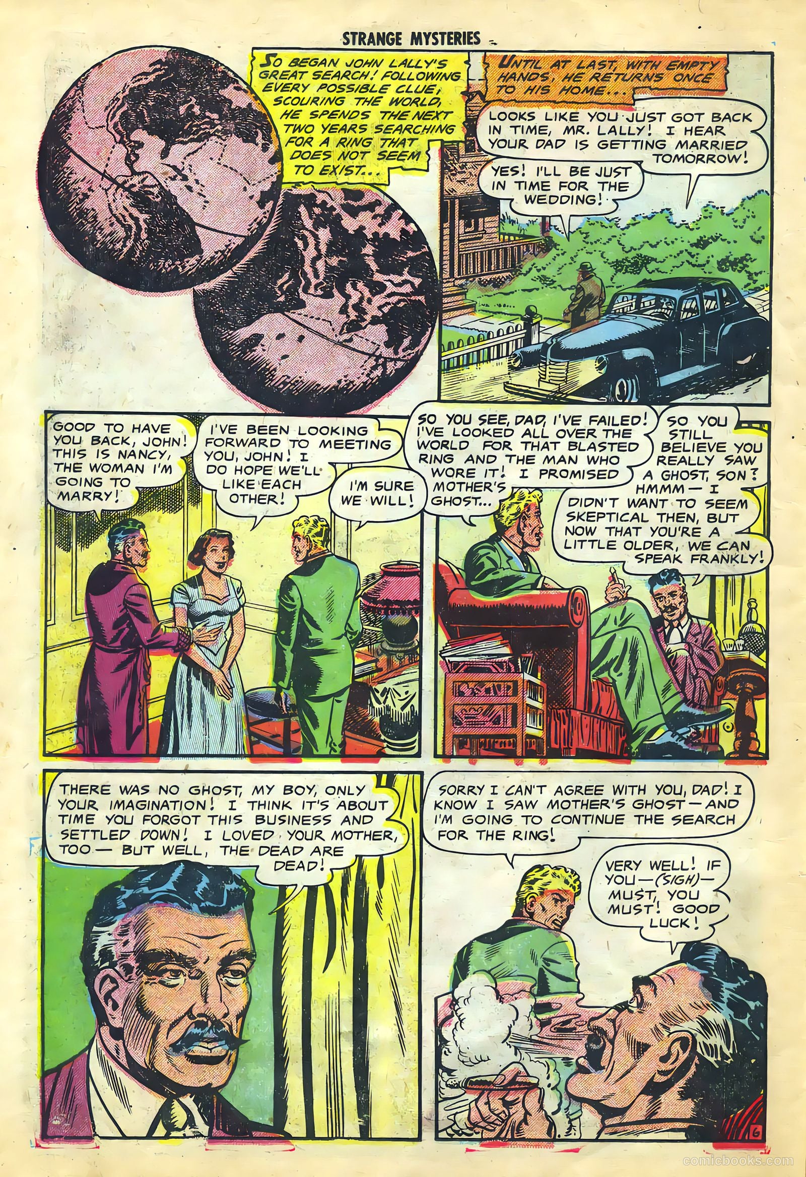 Strange Mysteries #12 (1953) — page 13 of 33