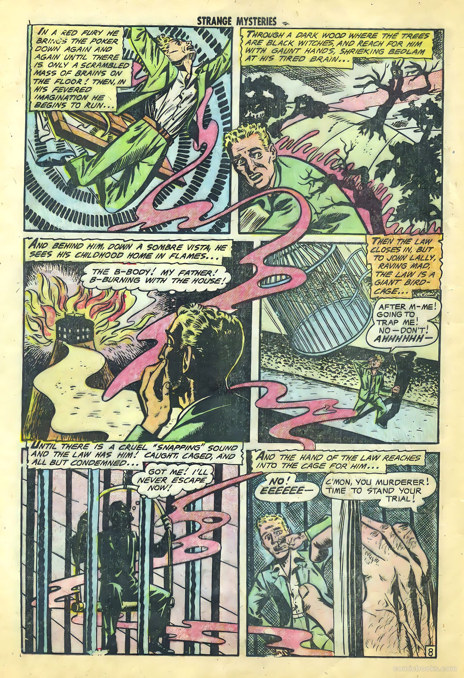 Strange Mysteries #12 (1953) — page 15 of 33