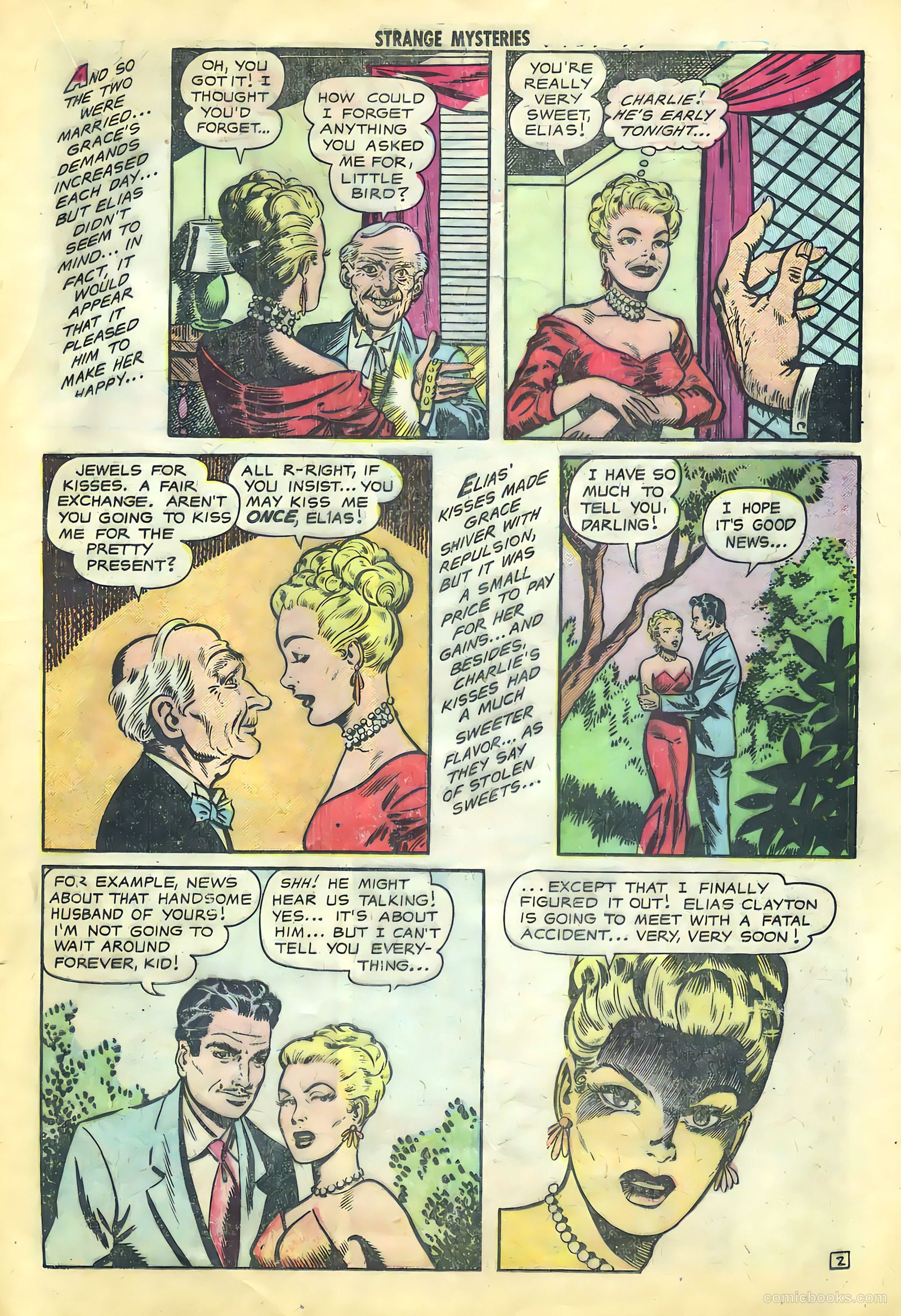 Strange Mysteries #12 (1953) — page 20 of 33
