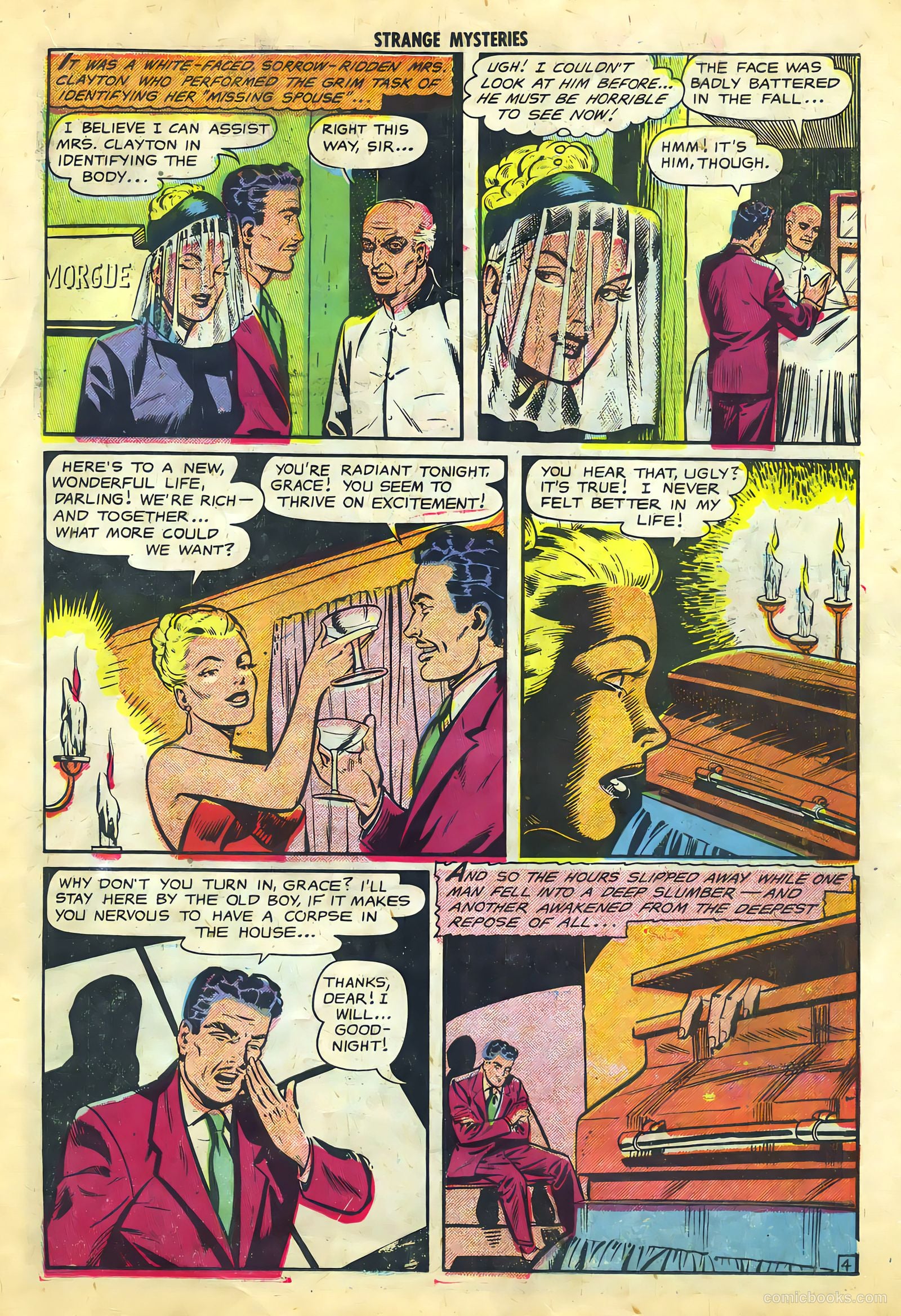 Strange Mysteries #12 (1953) — page 22 of 33