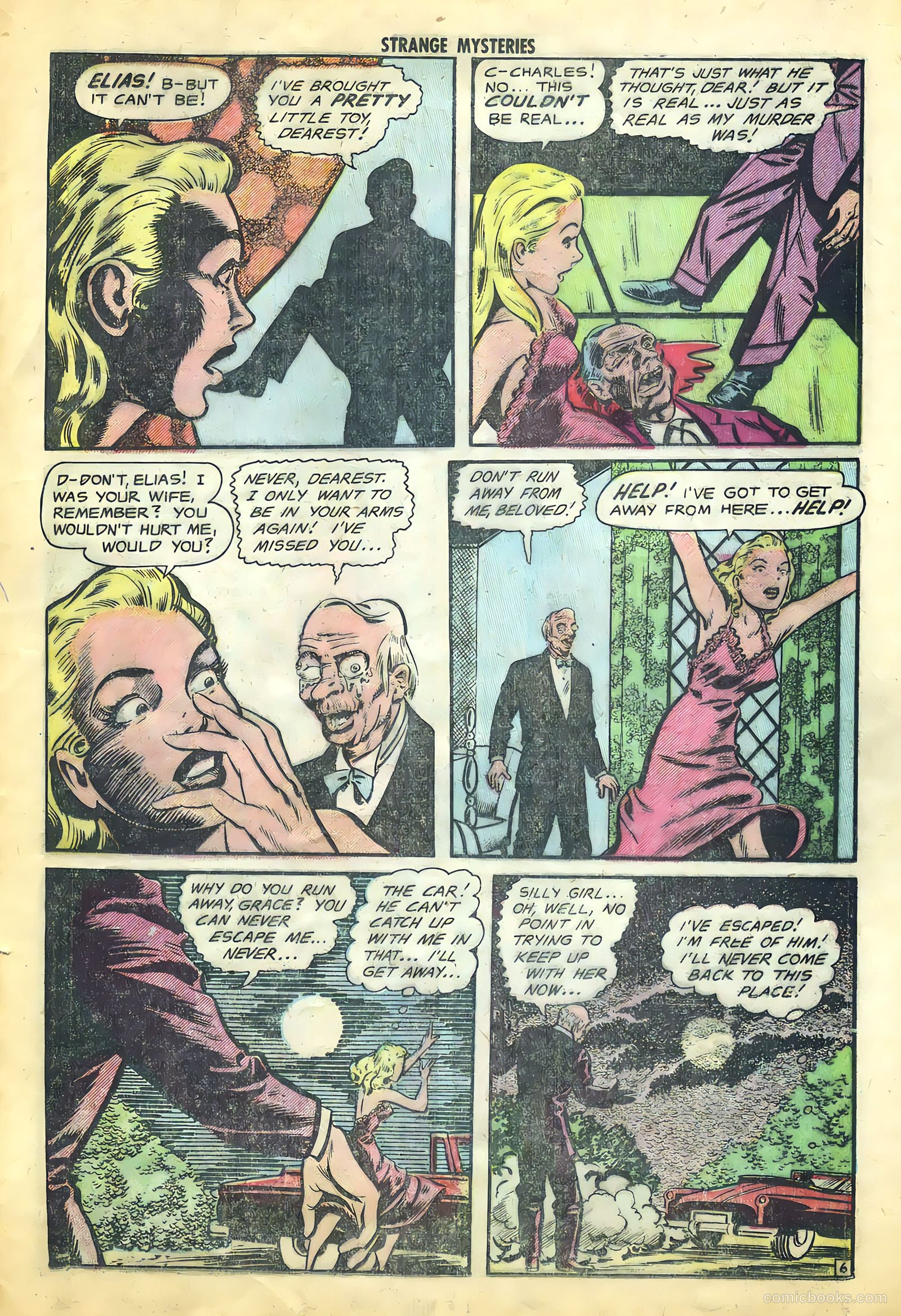 Strange Mysteries #12 (1953) — page 24 of 33