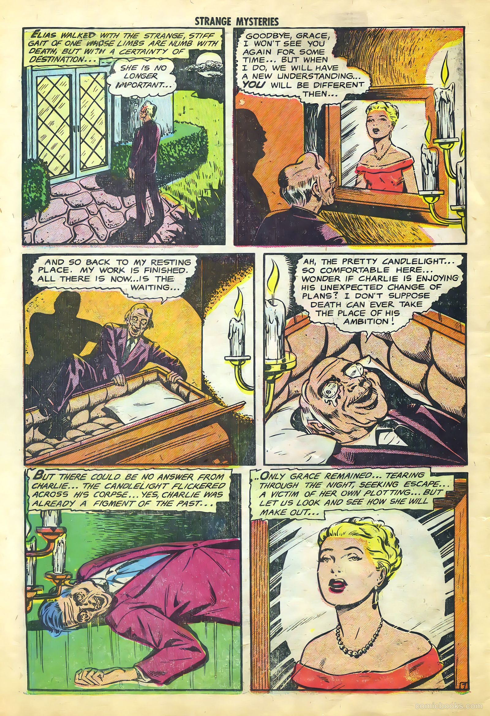 Strange Mysteries #12 (1953) — page 25 of 33