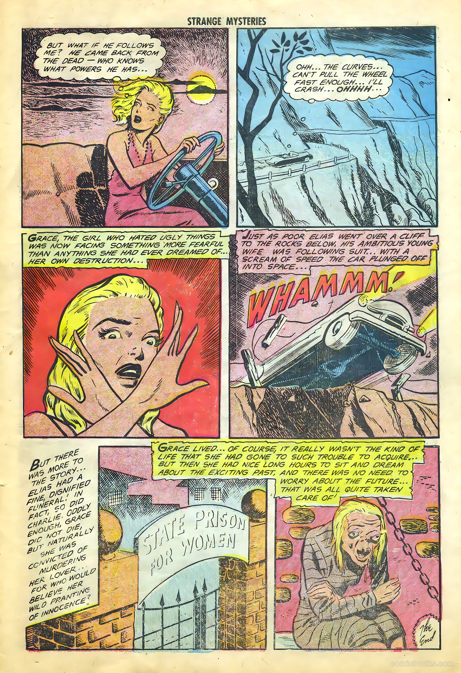 Strange Mysteries #12 (1953) — page 26 of 33