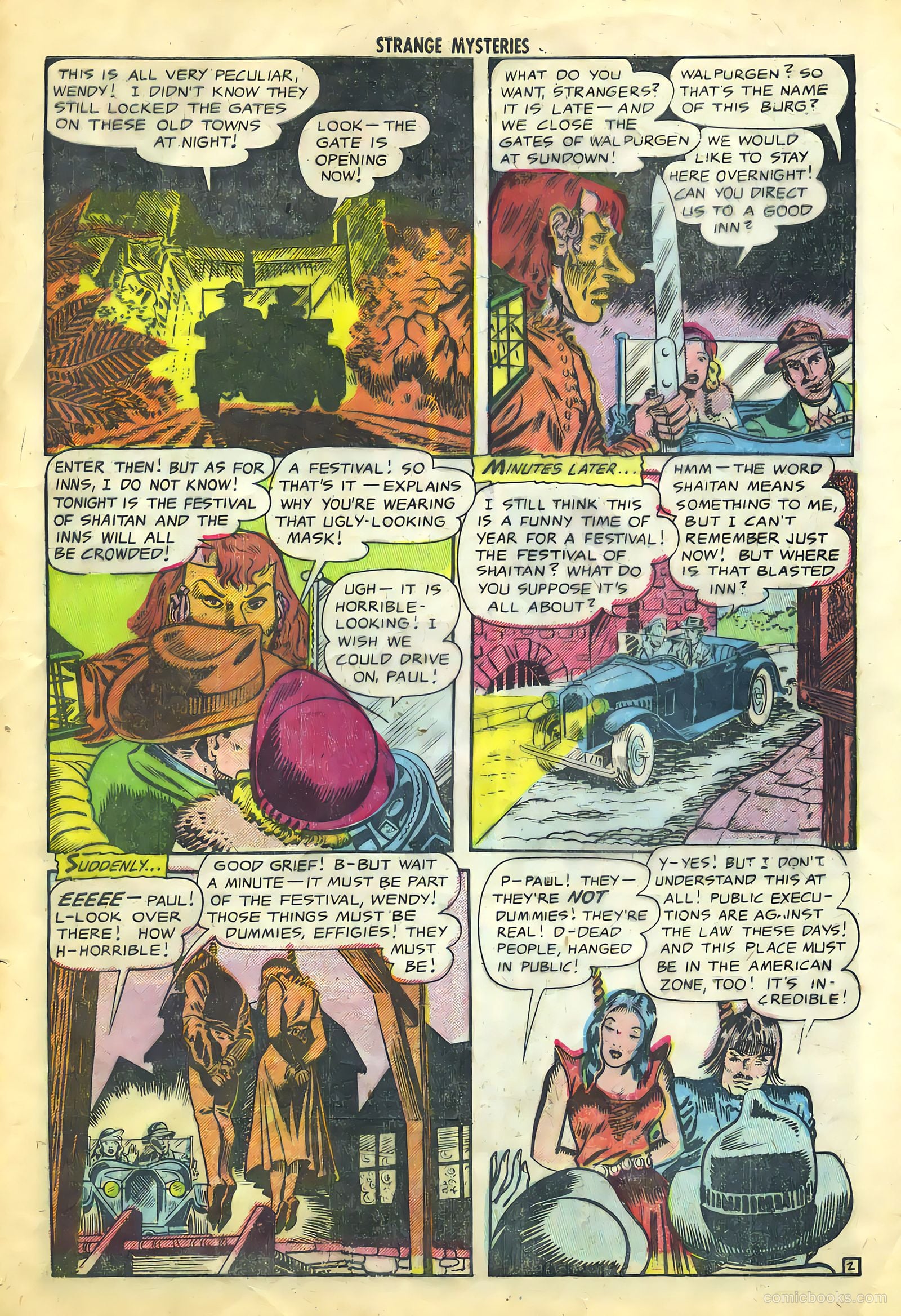 Strange Mysteries #12 (1953) — page 28 of 33