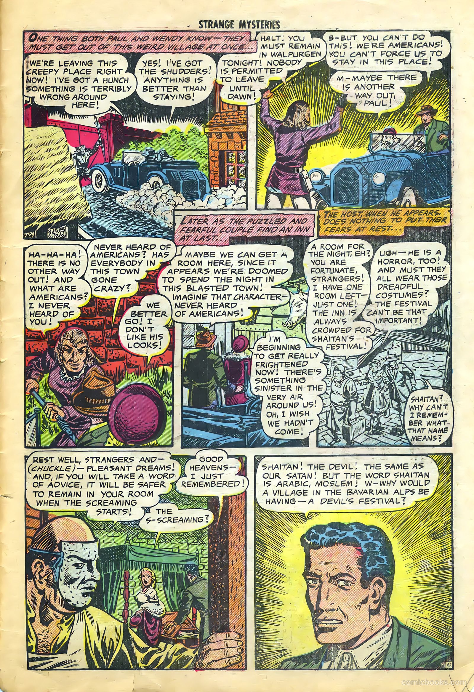 Strange Mysteries #12 (1953) — page 30 of 33