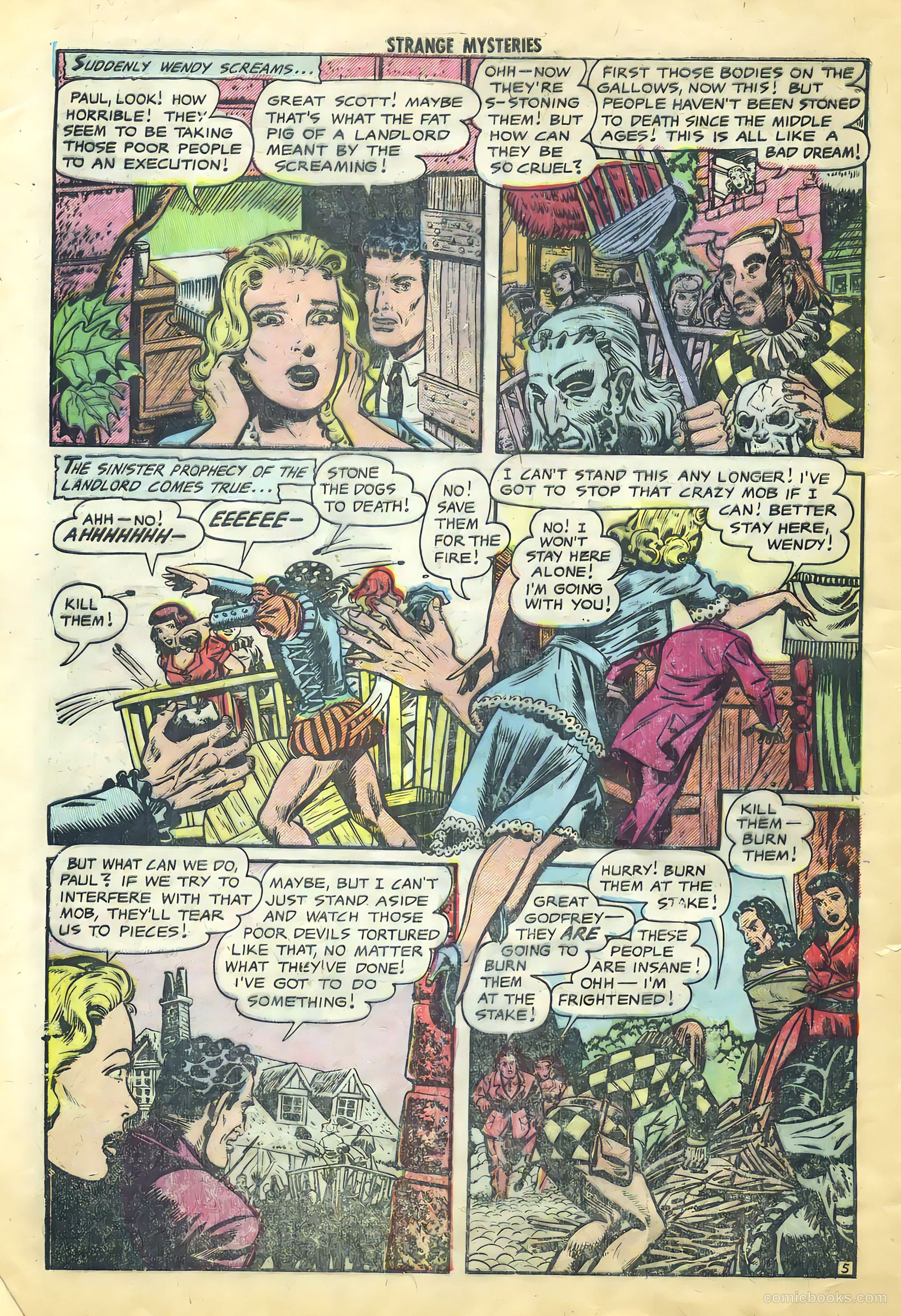 Strange Mysteries #12 (1953) — page 31 of 33