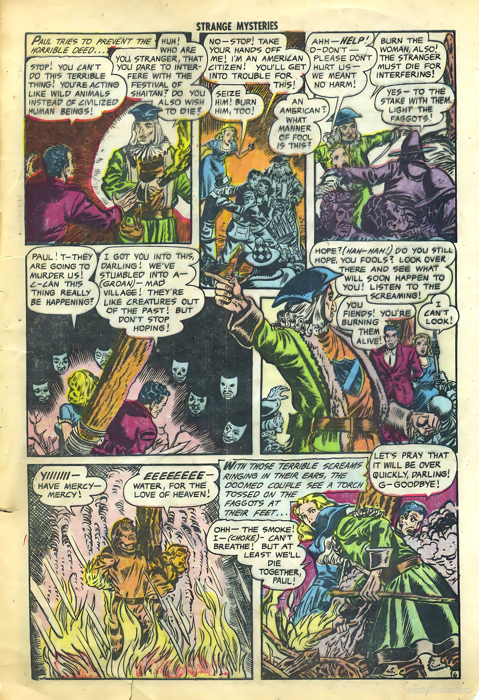 Strange Mysteries #12 (1953) — page 32 of 33