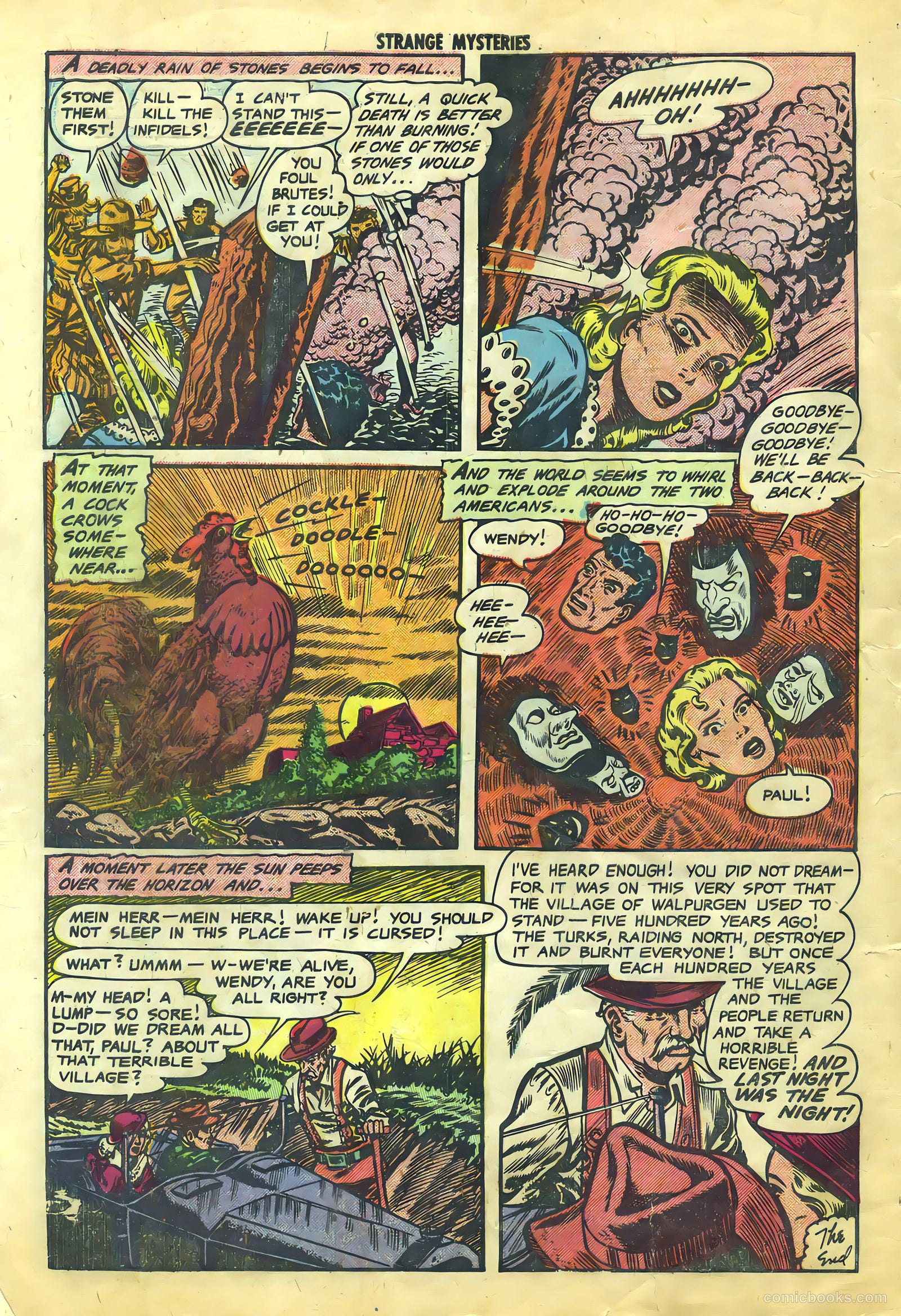 Strange Mysteries #12 (1953) — page 33 of 33