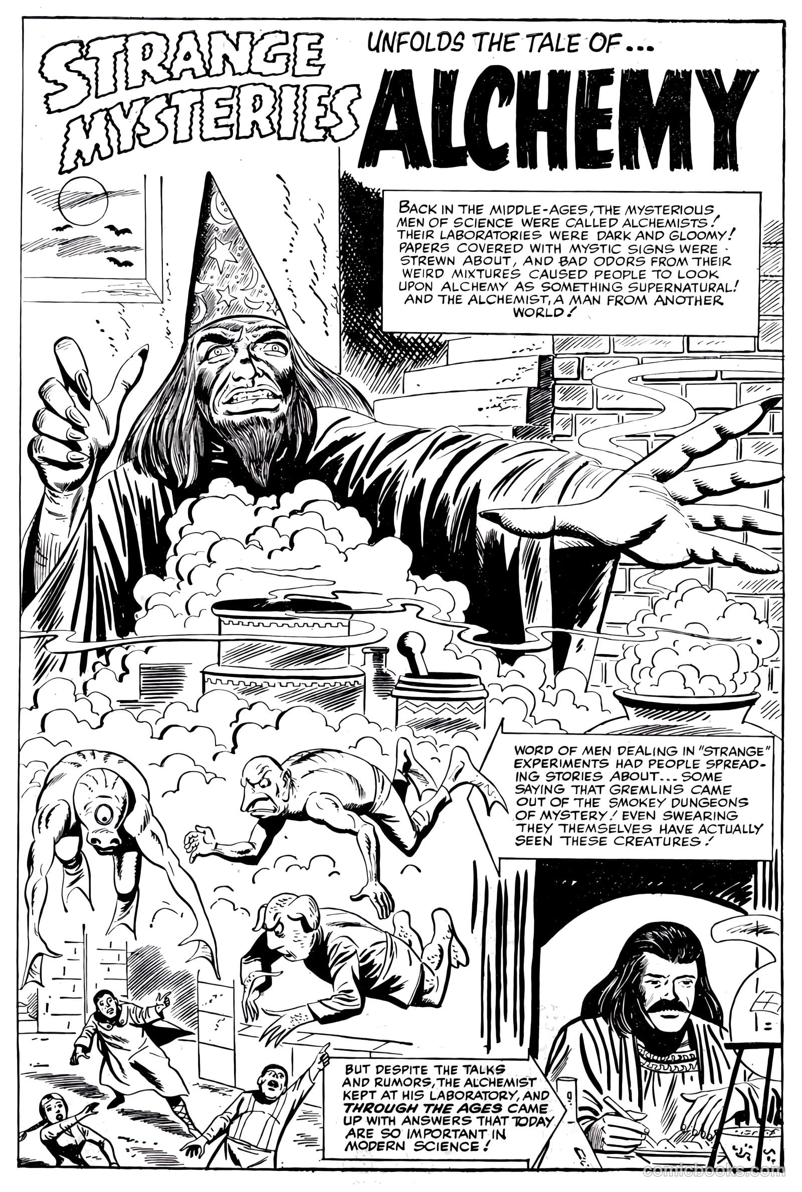 Strange Mysteries #12 (1964) — page 3 of 36