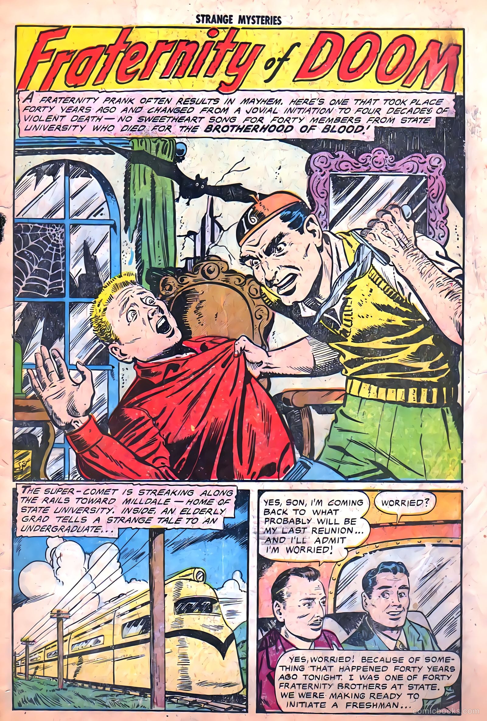 Strange Mysteries #13 (1953) — page 3 of 36