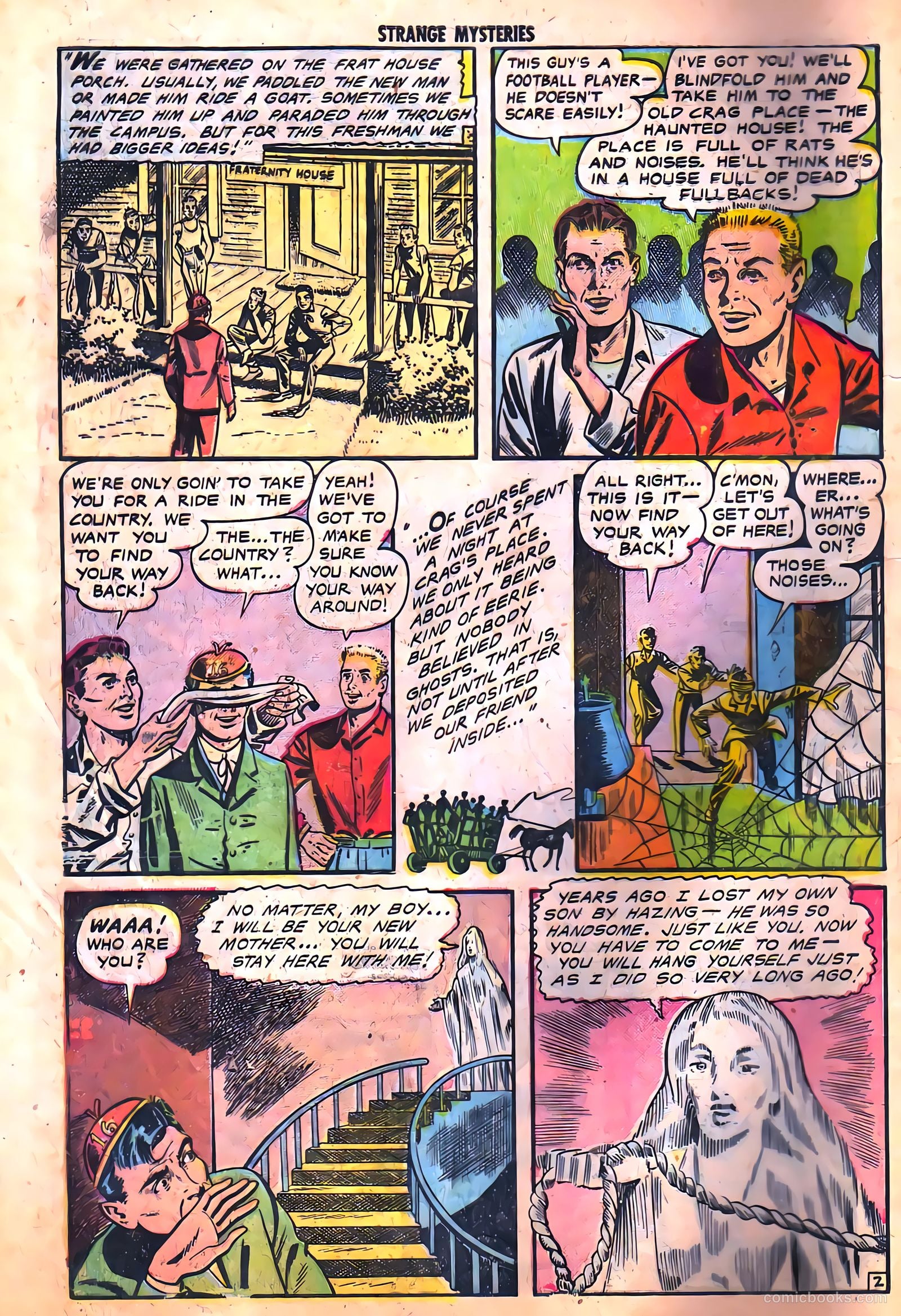 Strange Mysteries #13 (1953) — page 4 of 36