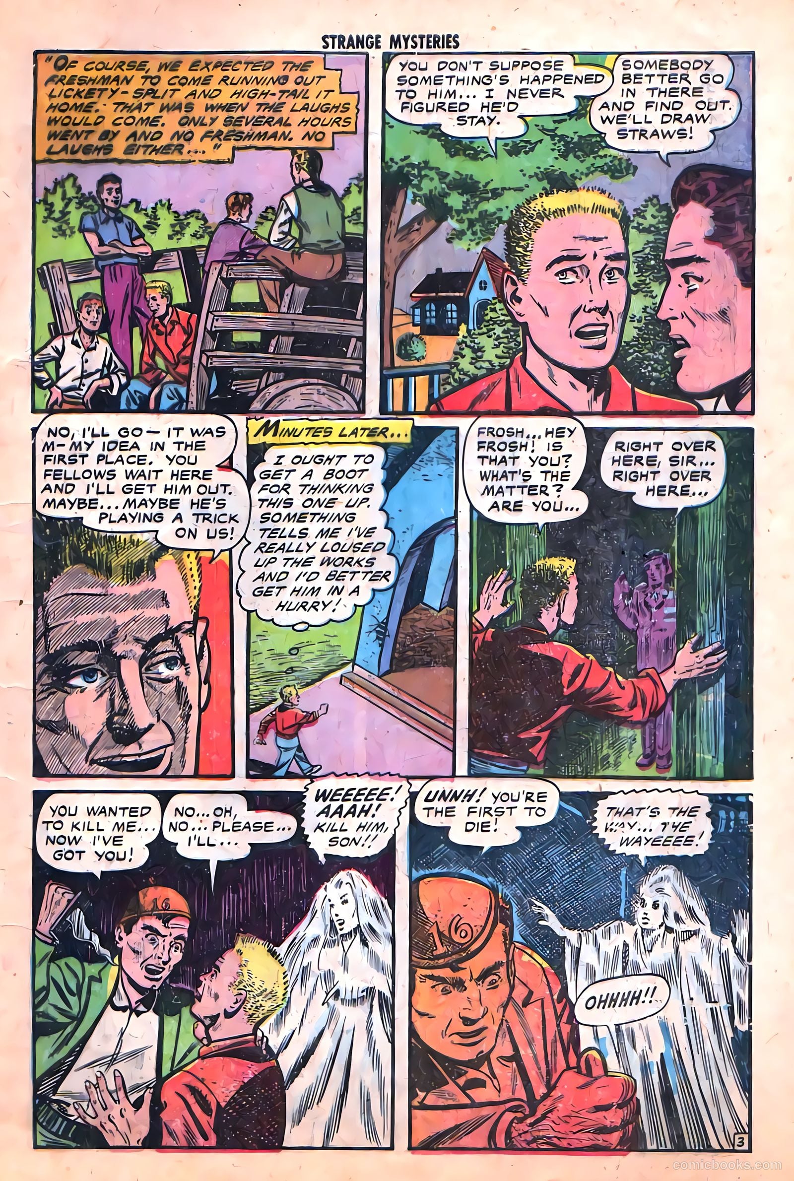 Strange Mysteries #13 (1953) — page 5 of 36