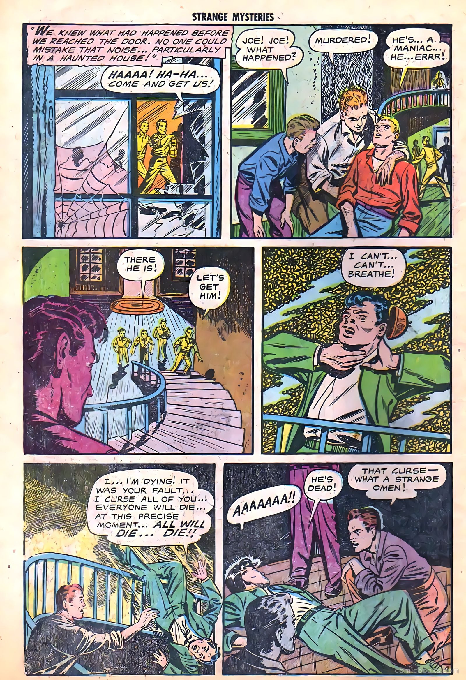 Strange Mysteries #13 (1953) — page 6 of 36