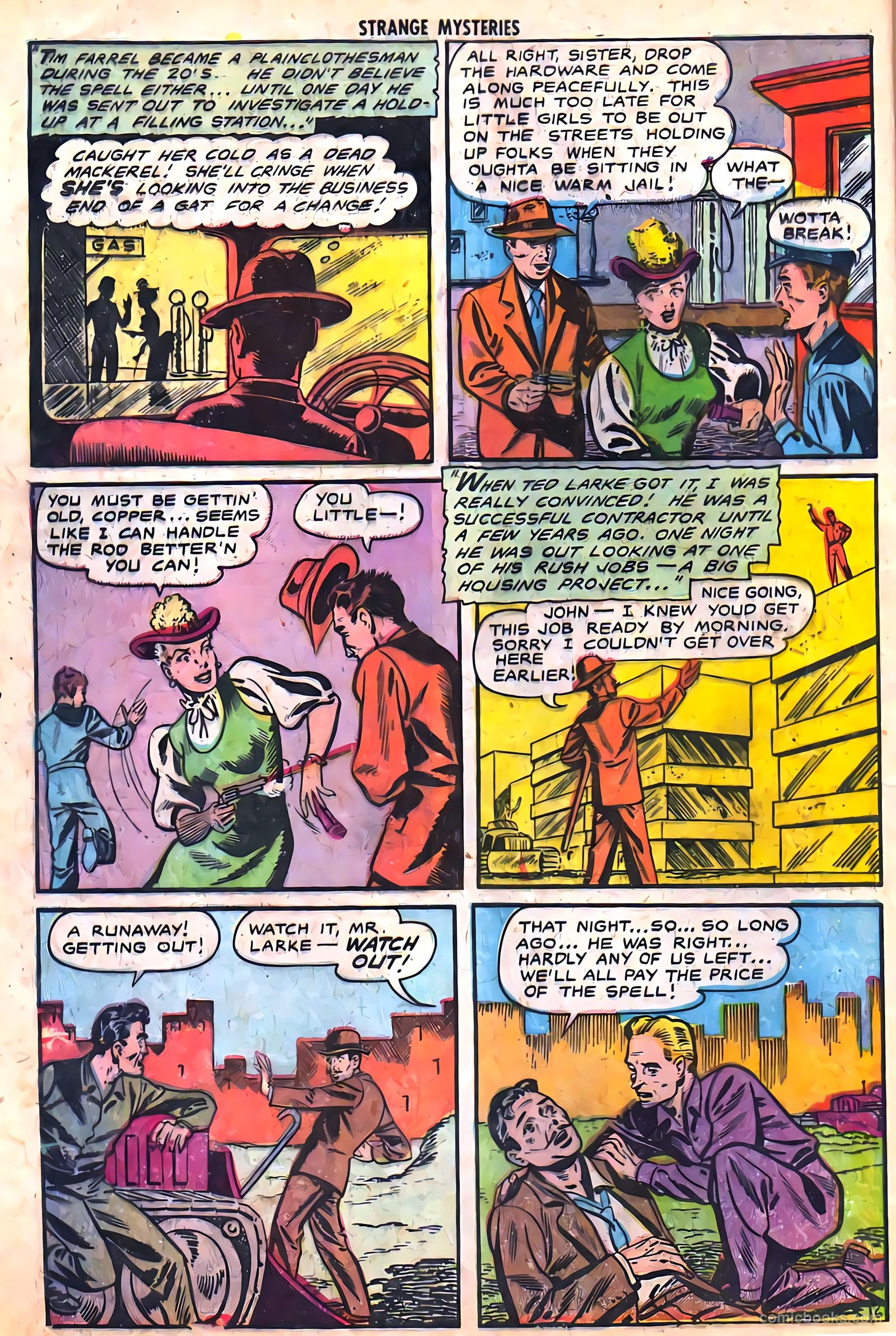 Strange Mysteries #13 (1953) — page 8 of 36
