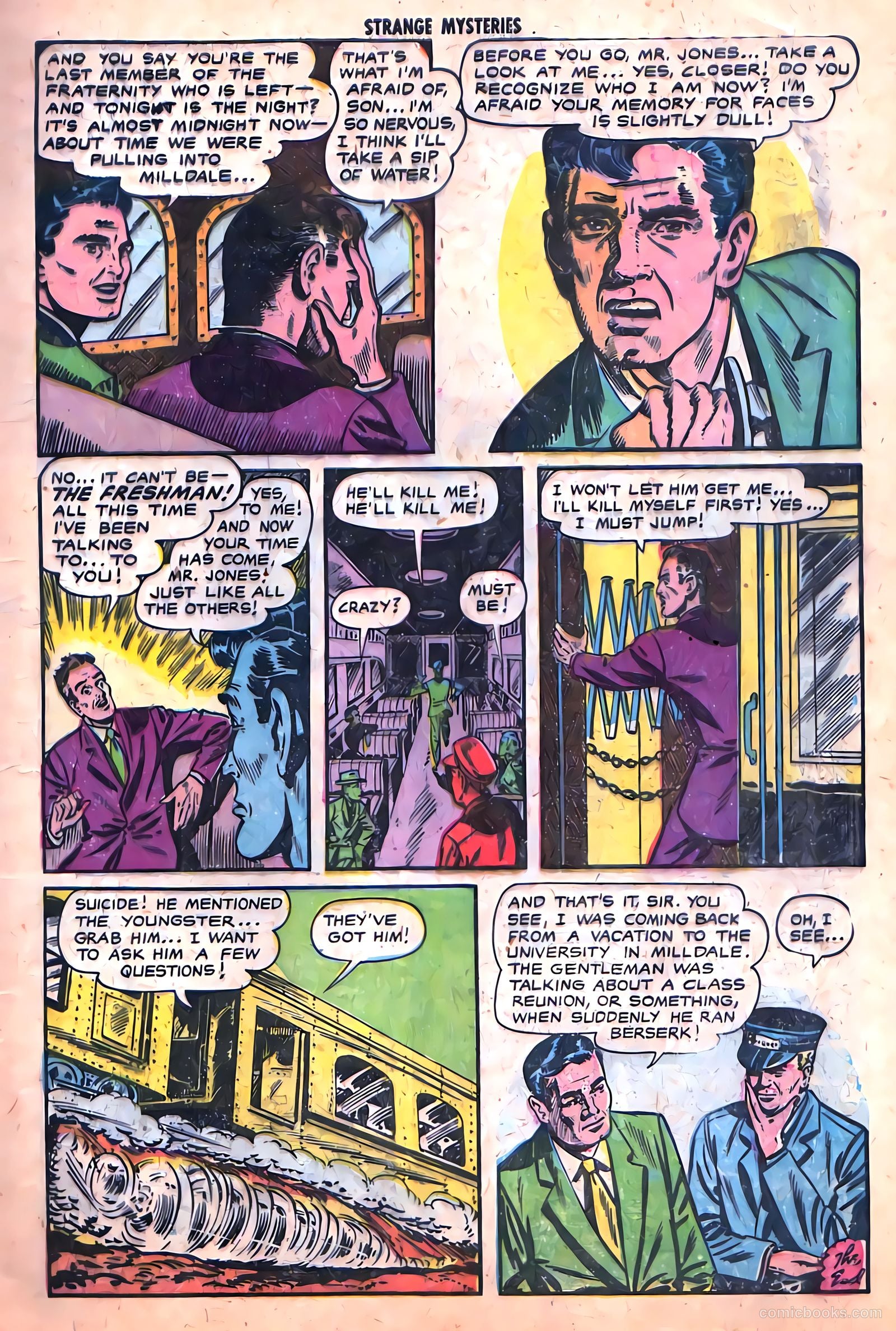 Strange Mysteries #13 (1953) — page 9 of 36