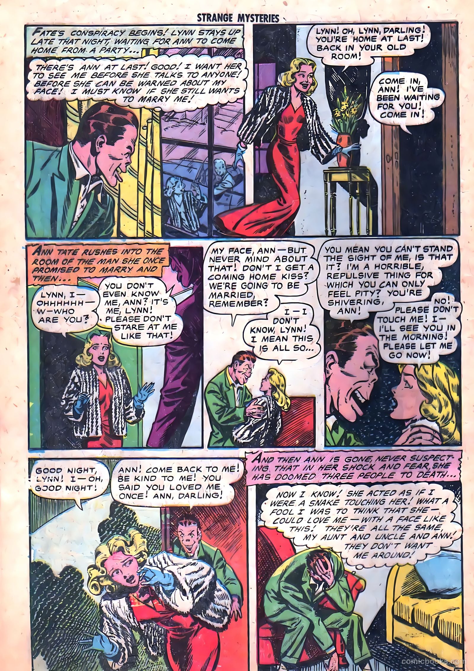 Strange Mysteries #13 (1953) — page 12 of 36