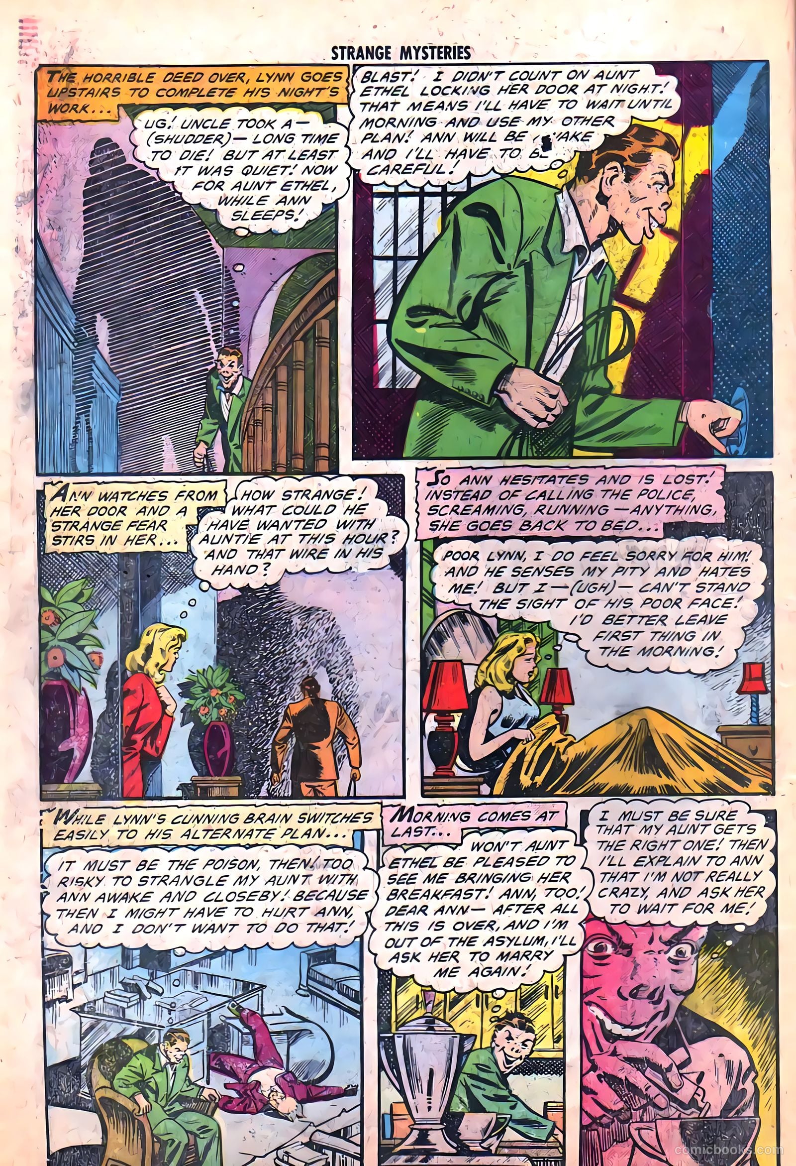 Strange Mysteries #13 (1953) — page 14 of 36