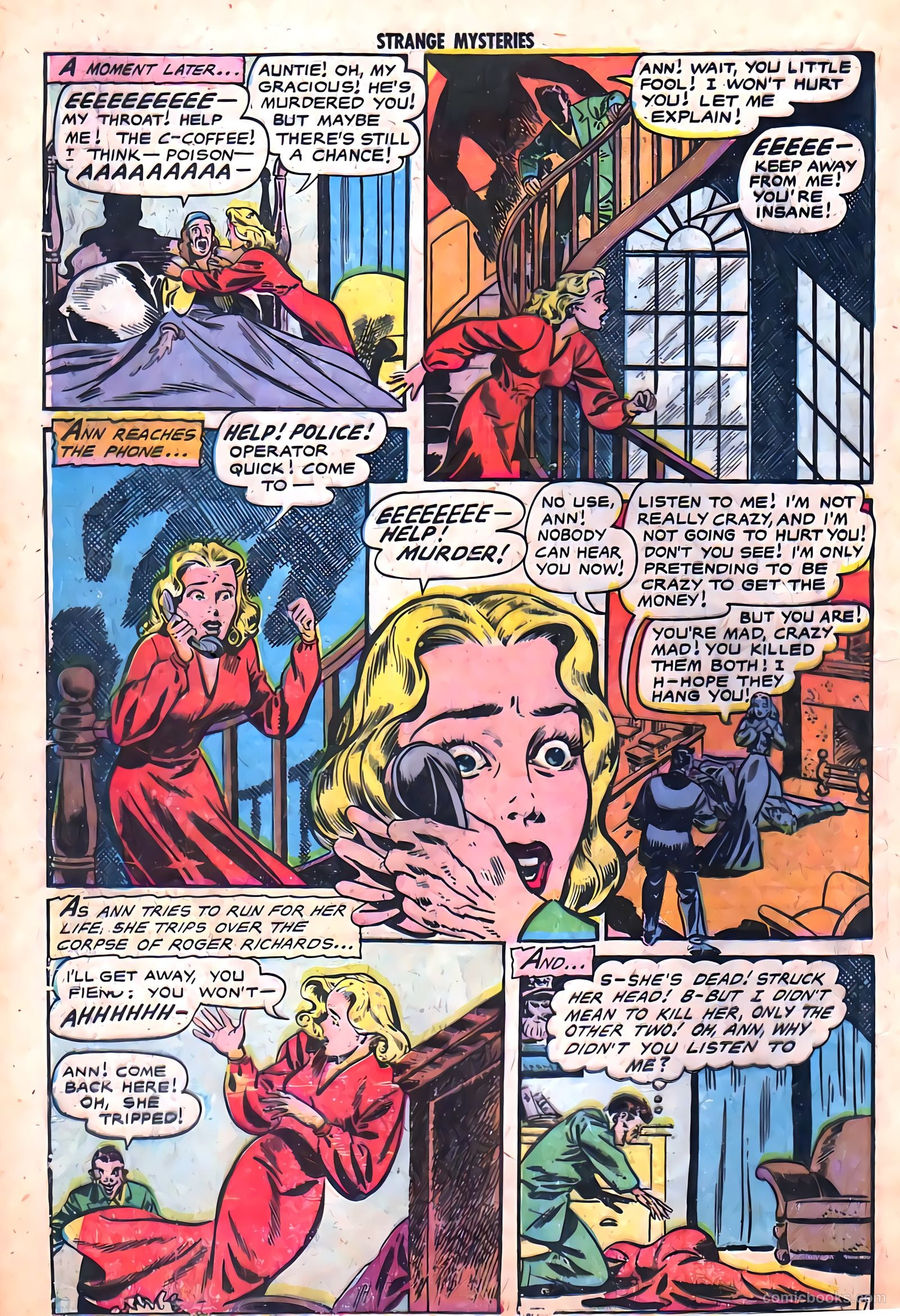 Strange Mysteries #13 (1953) — page 16 of 36