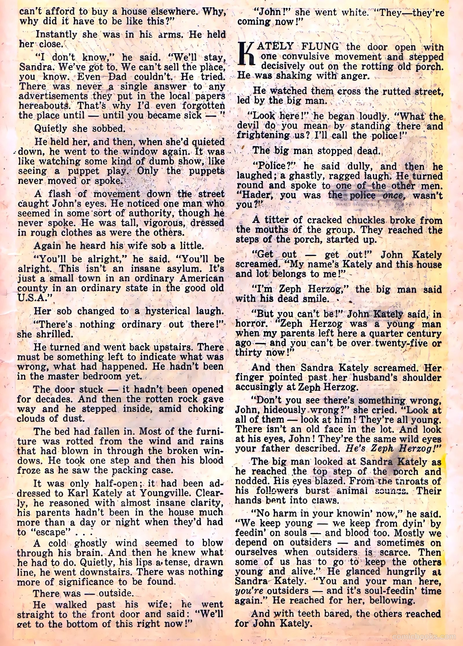 Strange Mysteries #13 (1953) — page 19 of 36