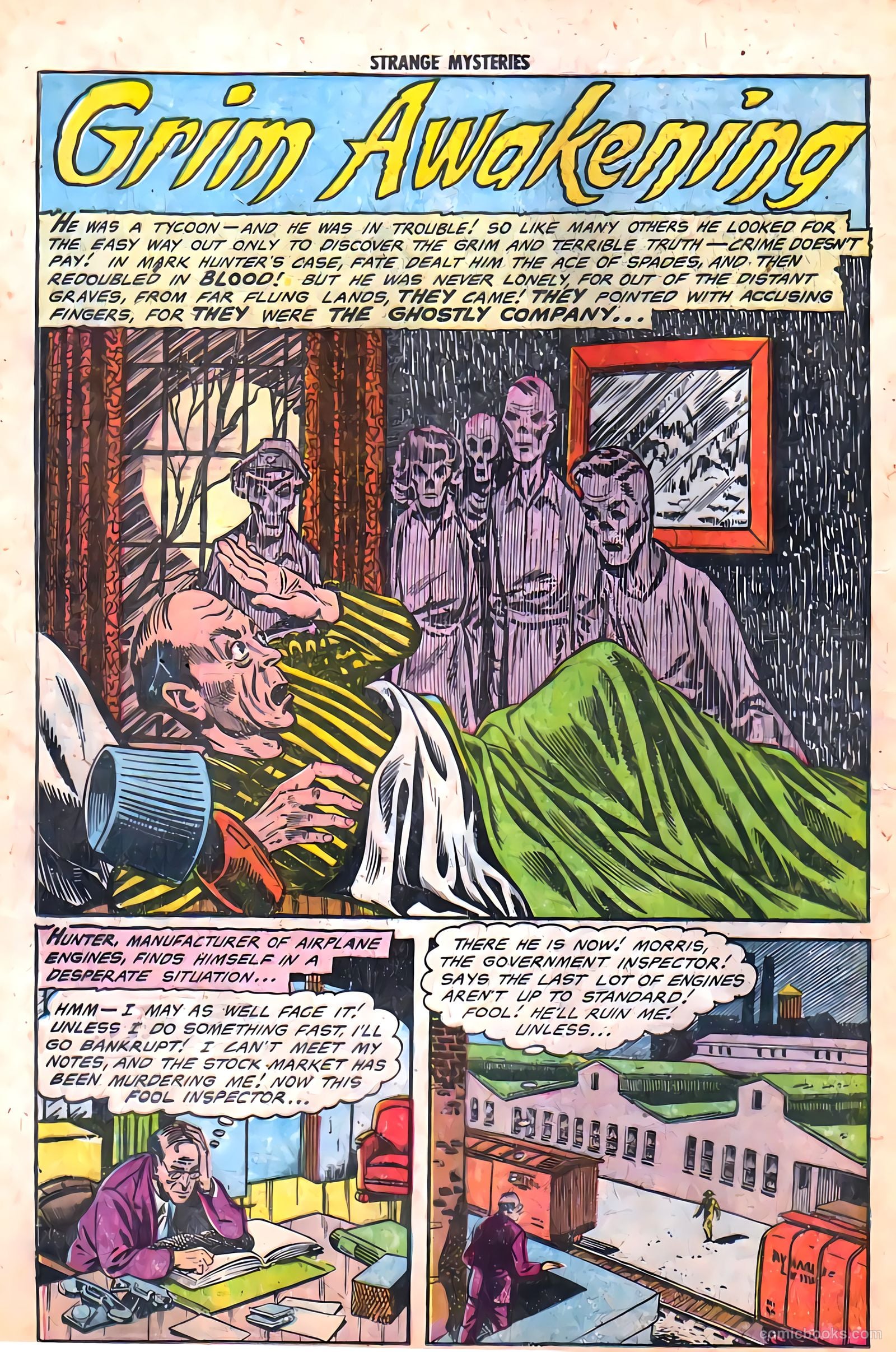Strange Mysteries #13 (1953) — page 20 of 36