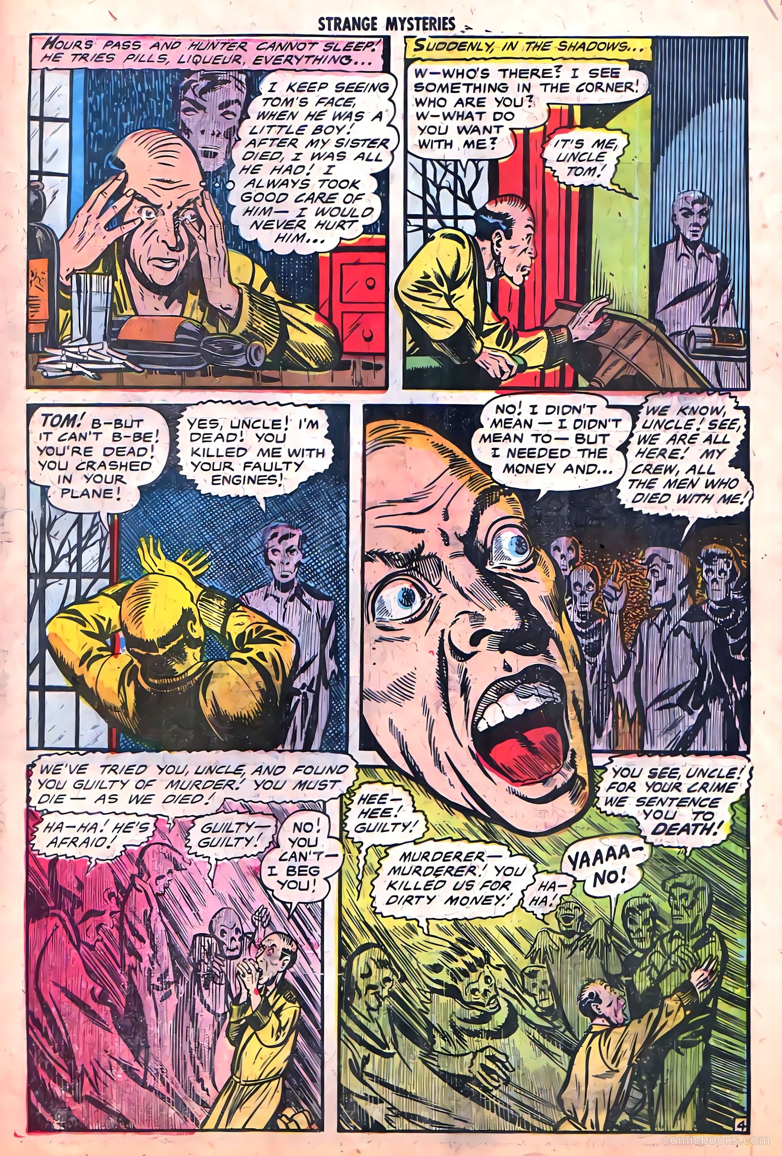 Strange Mysteries #13 (1953) — page 23 of 36