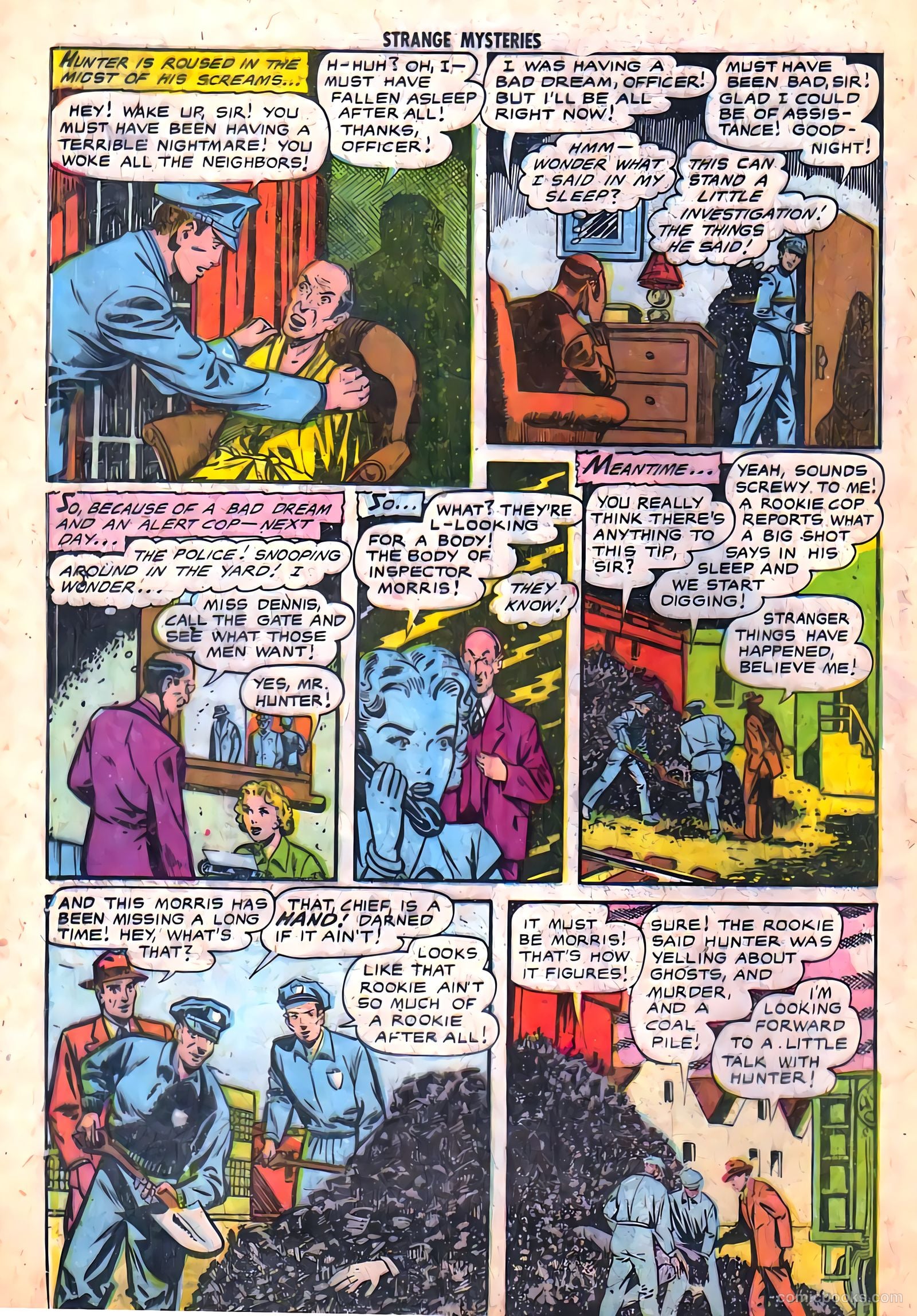 Strange Mysteries #13 (1953) — page 24 of 36