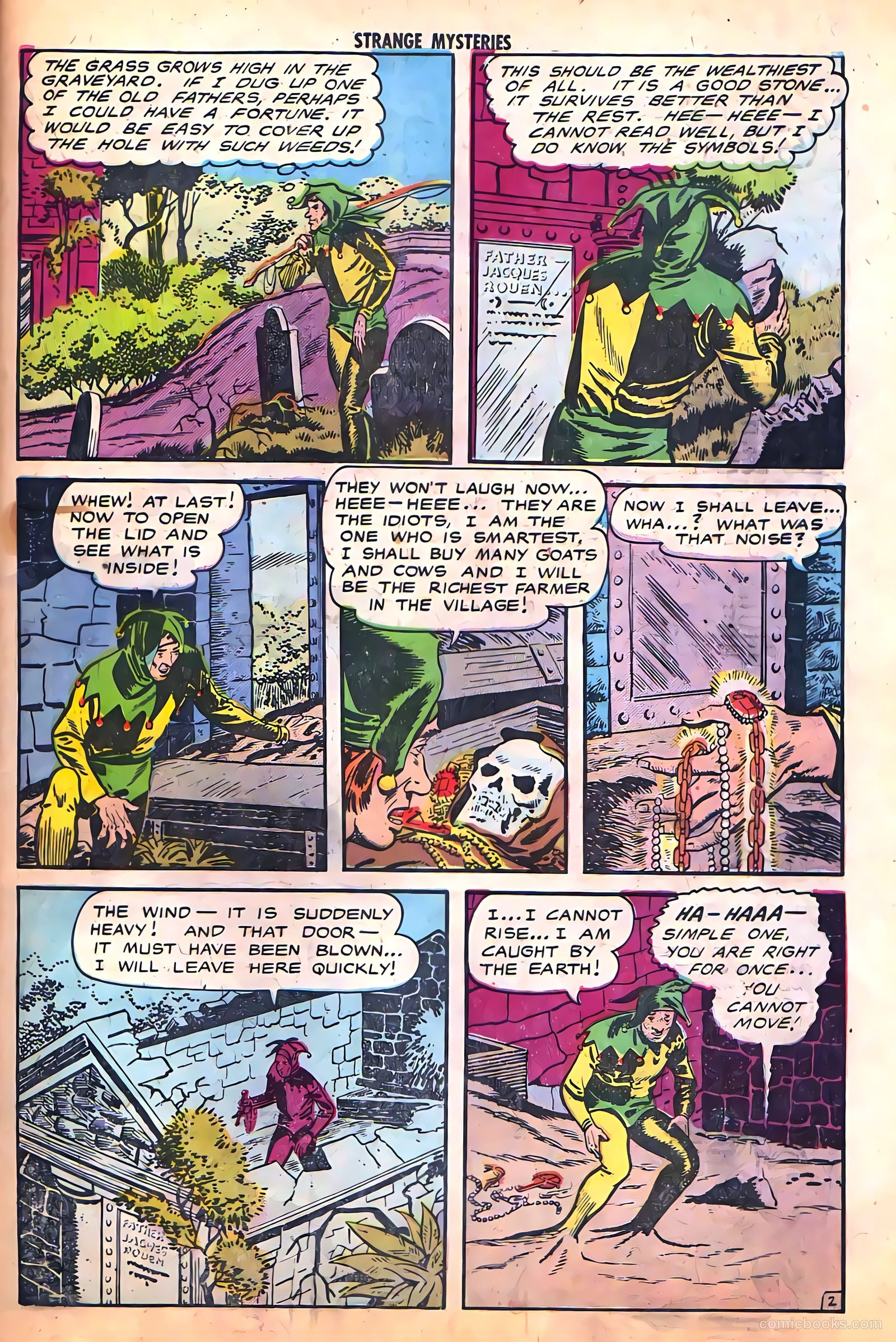 Strange Mysteries #13 (1953) — page 27 of 36