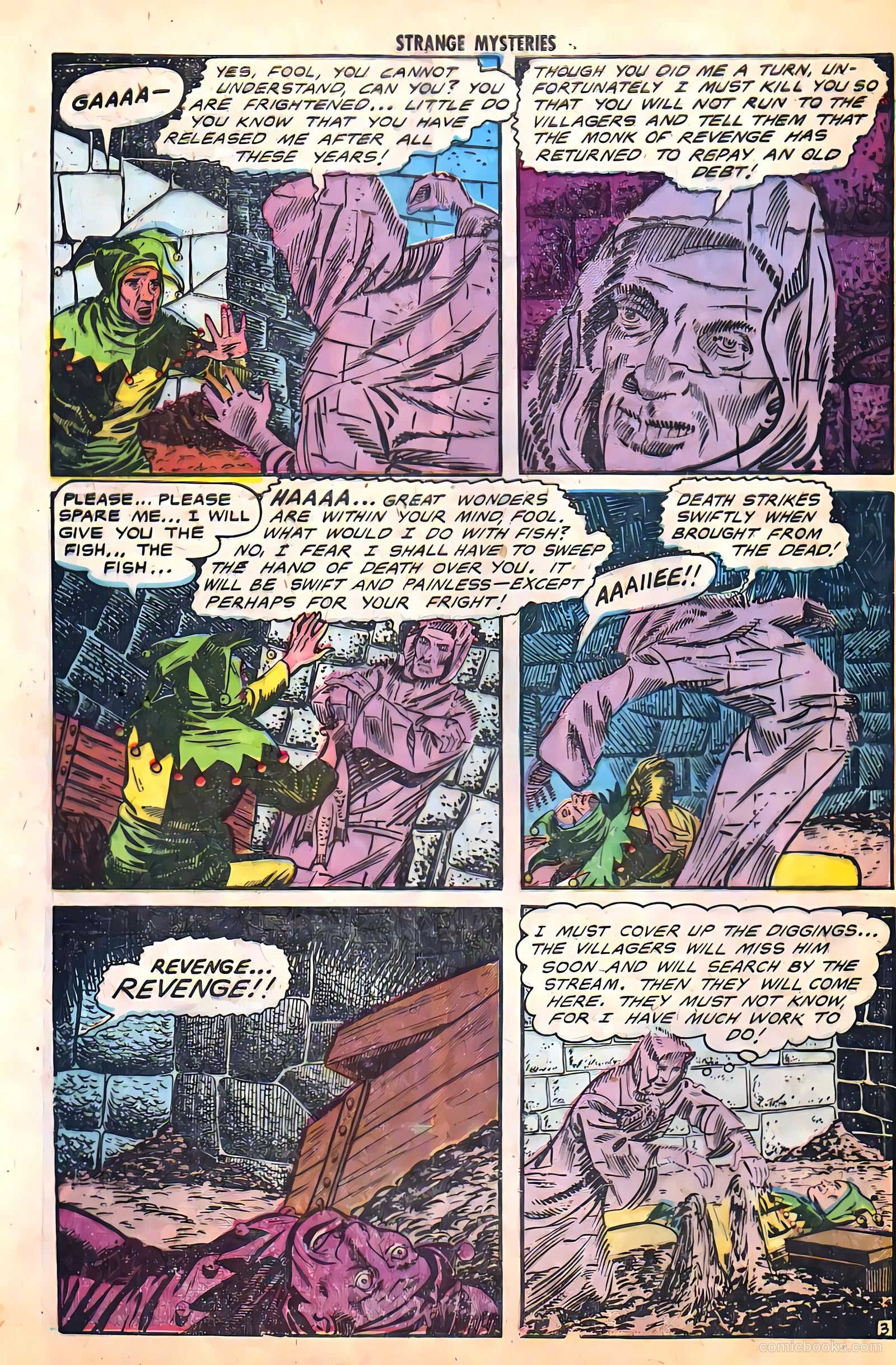 Strange Mysteries #13 (1953) — page 28 of 36